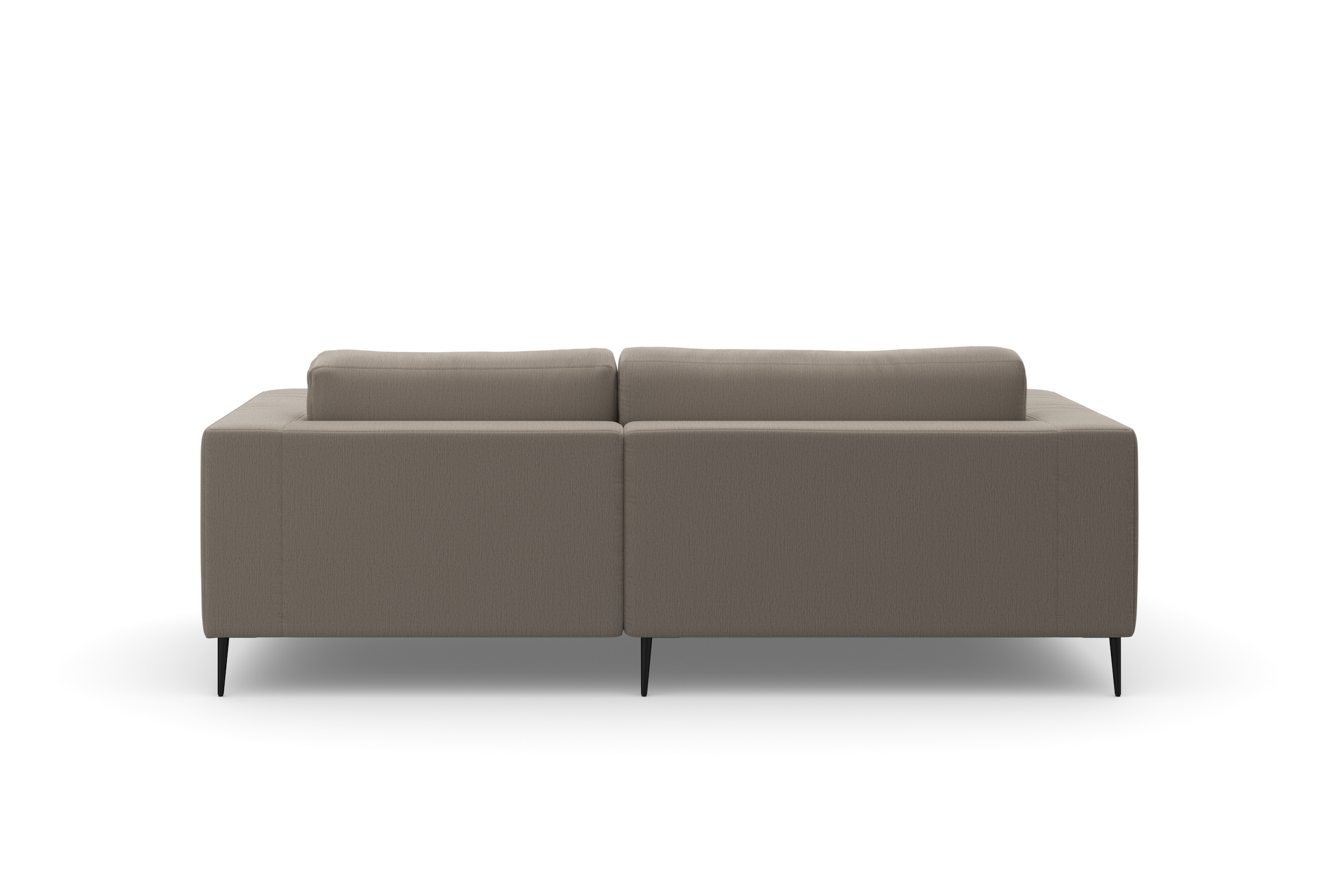 DOMO collection Ecksofa »Modica kompakt und elegant, Breite 244, L-Form« moderne Optik mit extrabreiter Recamiere, auch in Cord