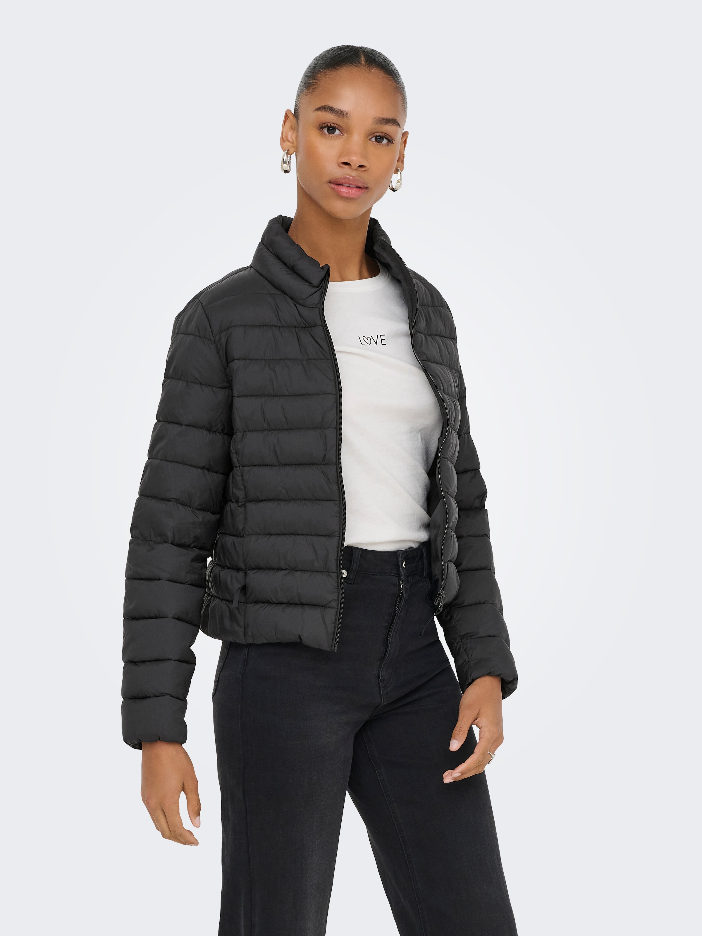 ONLY Outdoorjacke »ONLTAHIA LW QUILTED JACKET OTW NOOS«, ohne Kapuze