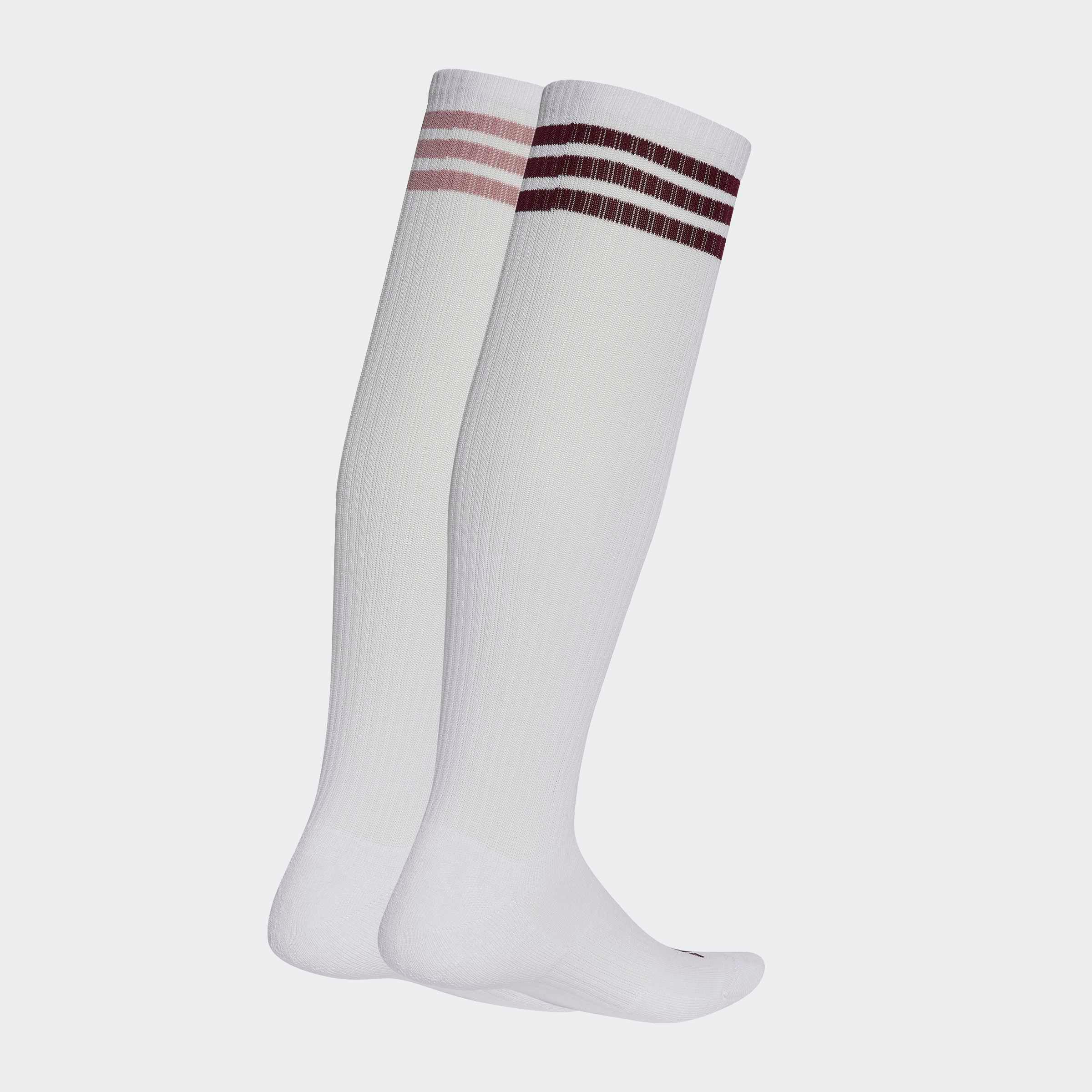 adidas Performance Kniestrümpfe »3-STREIFEN, 2 PAAR« 2 Paar tlg. sportlicher Stil, 2er-Set, für Erwachsene, weiches Obermaterial