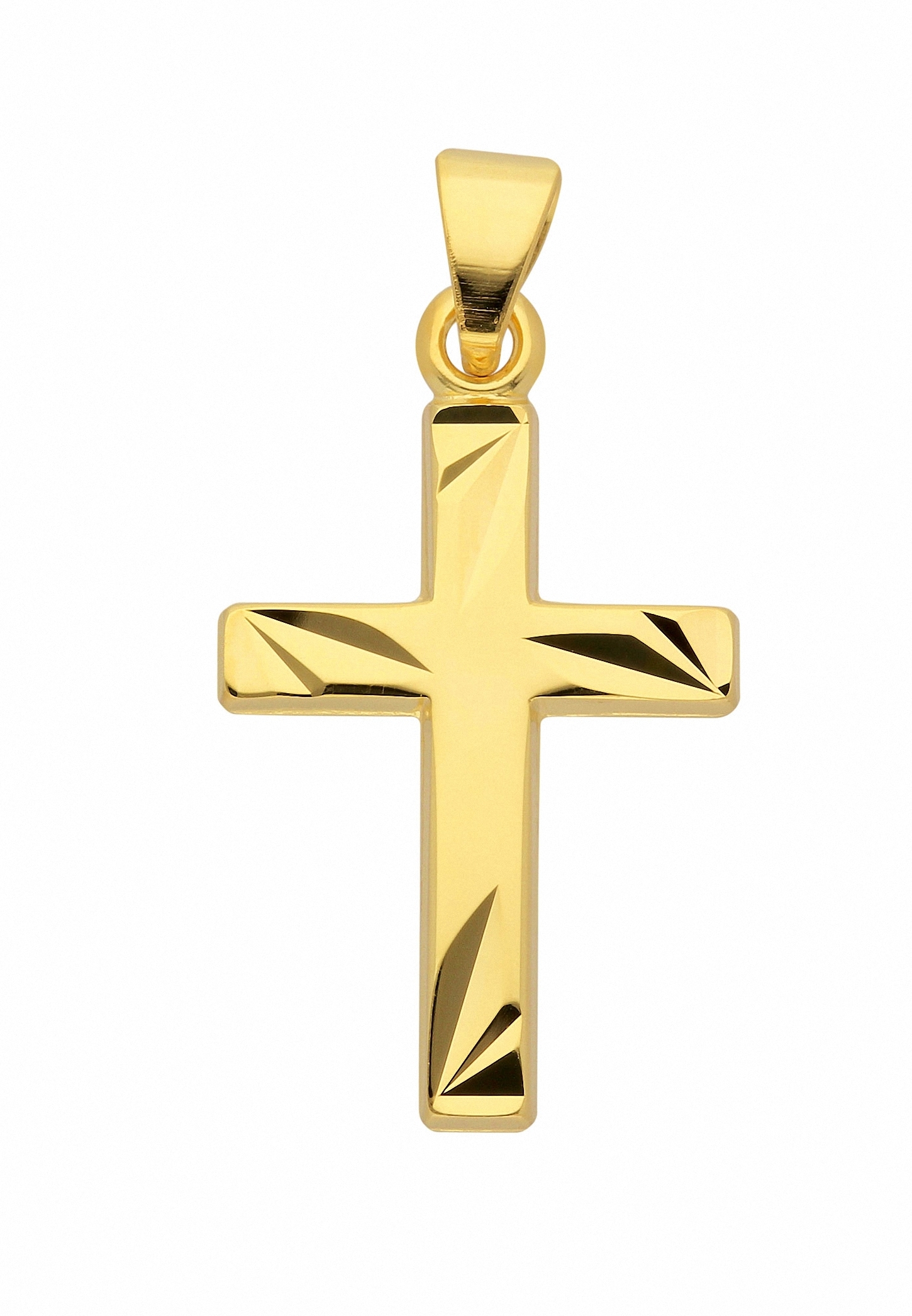 Kettenanhänger »585 Gold Kreuz Anhänger«