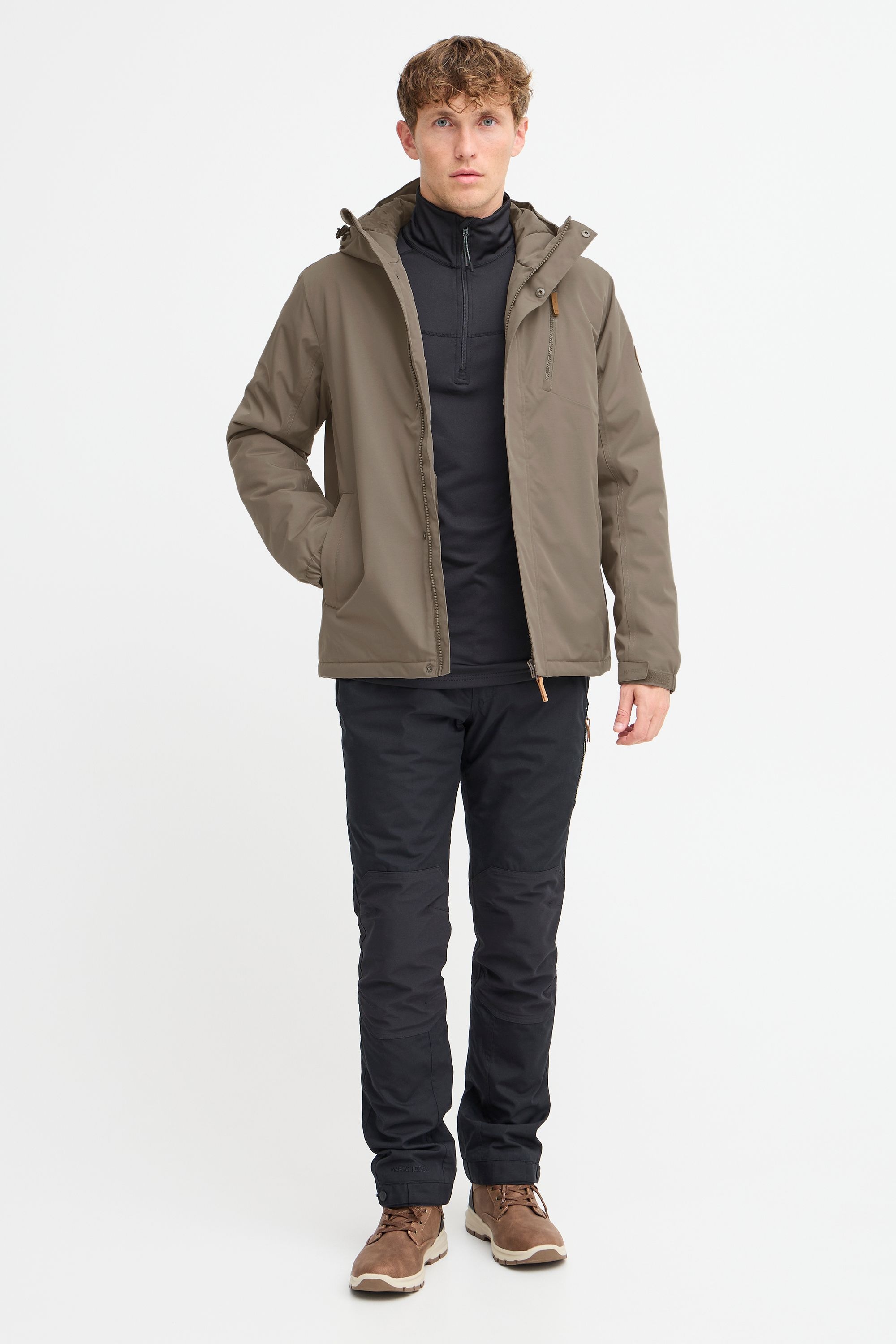 North Bend Winterjacke »Winterjacke NBKeno M«, mit Kapuze