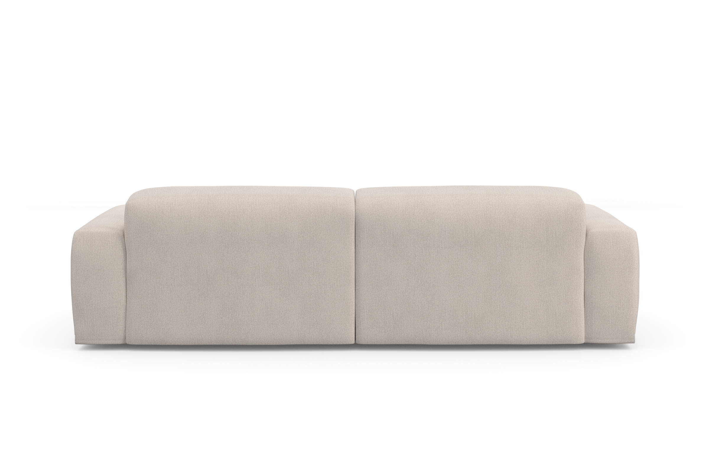 TRENDMANUFAKTUR Ecksofa »Braga, mit hochwertigem Kaltschaum, L-Form, in Cord erhältlich«, (2 St.), modernes Sofa, Couch mit hohem Sitzkomfort, 255/72/160 cm (B/H/T)