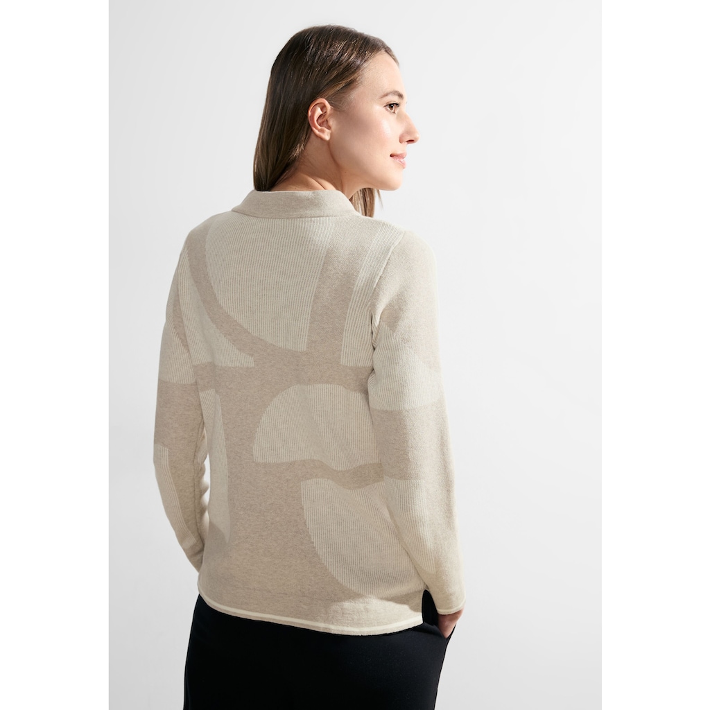 Cecil Strickpullover, mit grafischem Muster