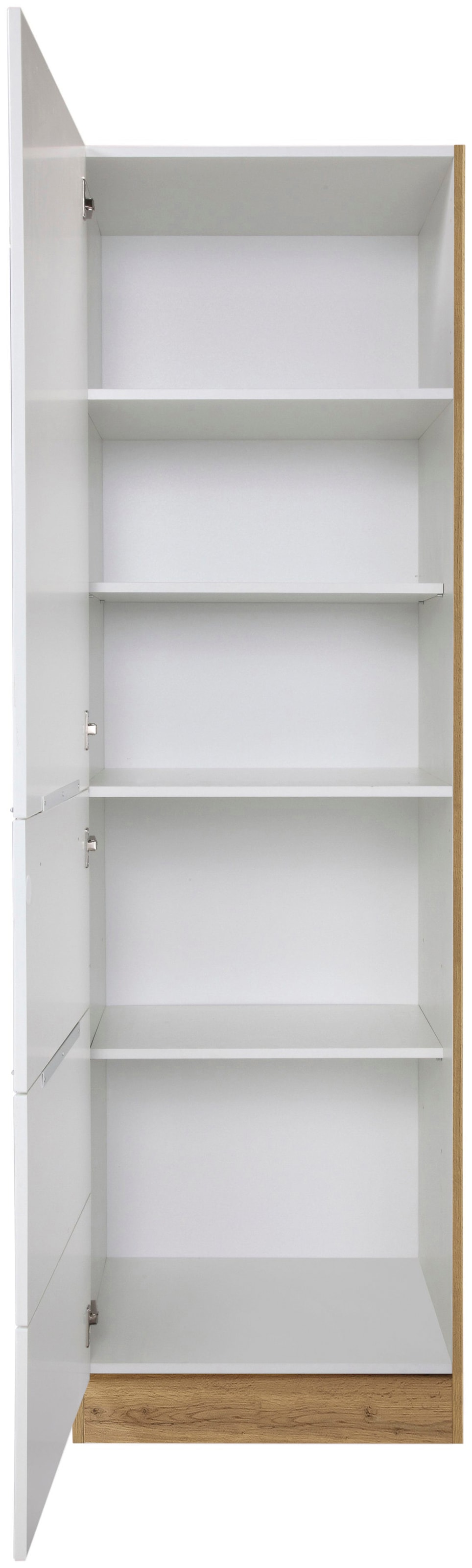 KOCHSTATION Seitenschrank »KS-Brindisi« 60 cm breit, 200 cm hoch, viel Stauraum