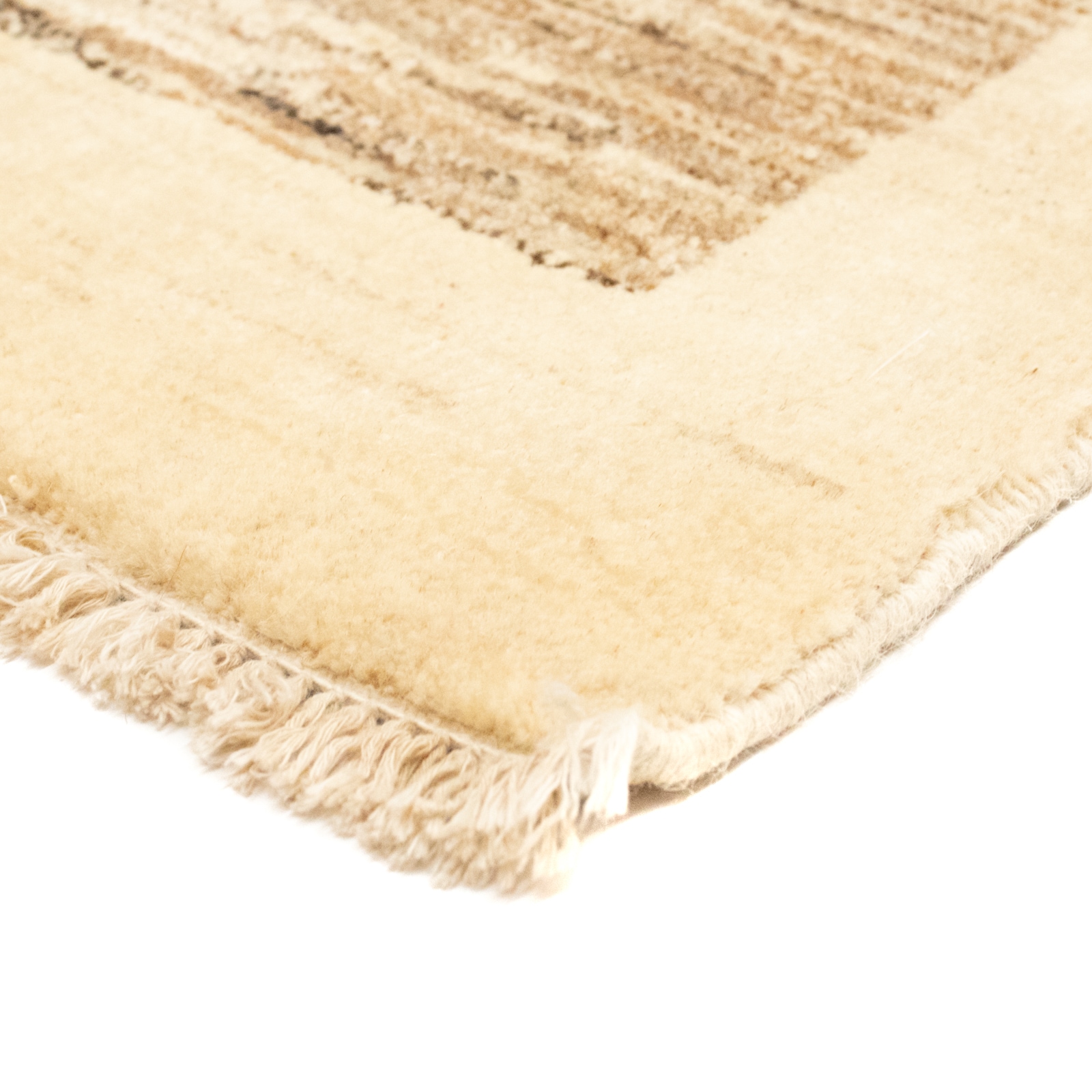 morgenland Wollteppich »Gabbeh Teppich handgeknüpft natur«, rechteckig,  handgeknüpft bei OTTO online
