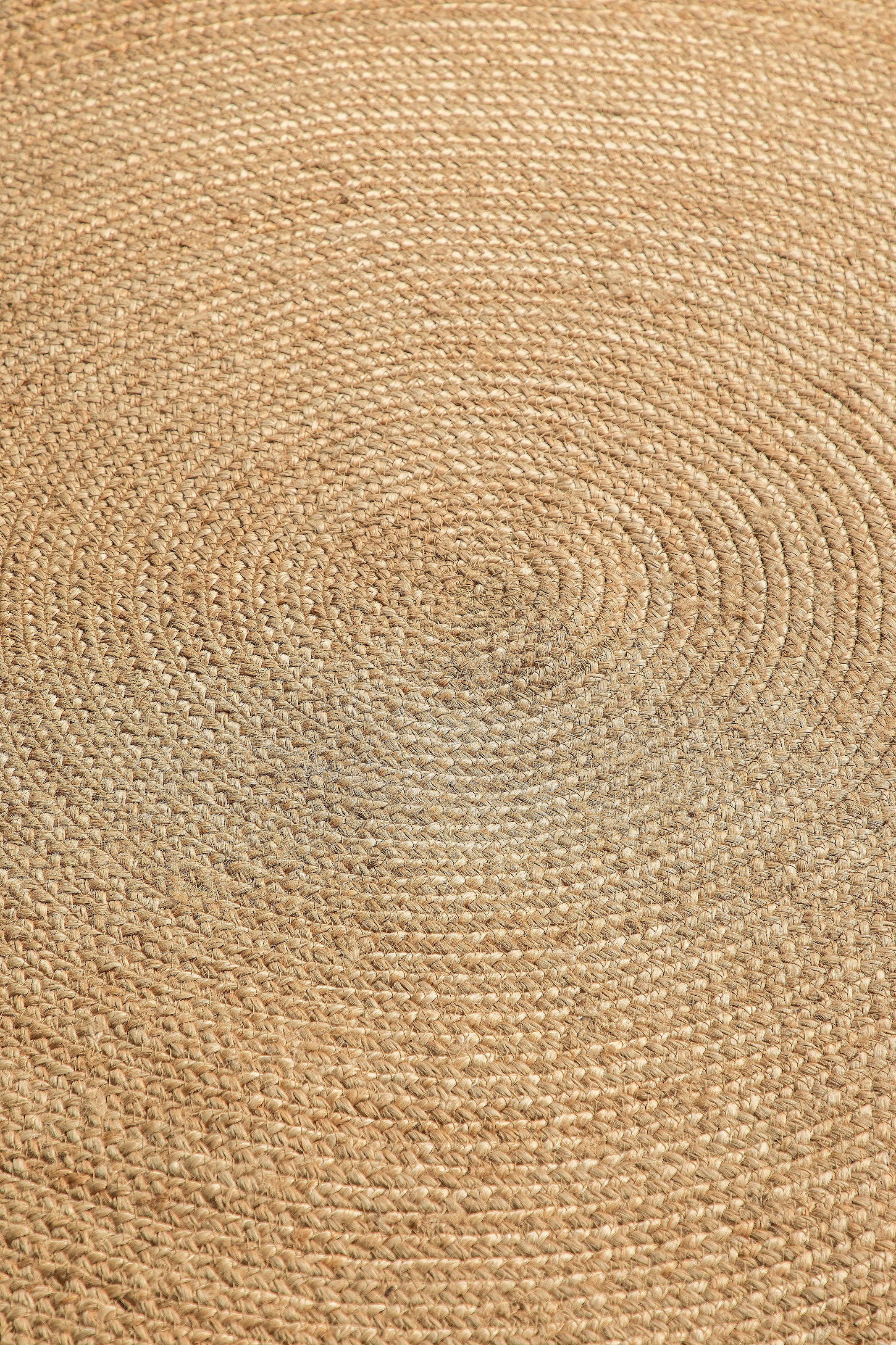HANSE Home Teppich »Rangpur Juteteppich«, rund, 10 mm Höhe, Handgewebt, 100% Jute, Natur, Wohnzimmer, Flur, Boho, Skandi