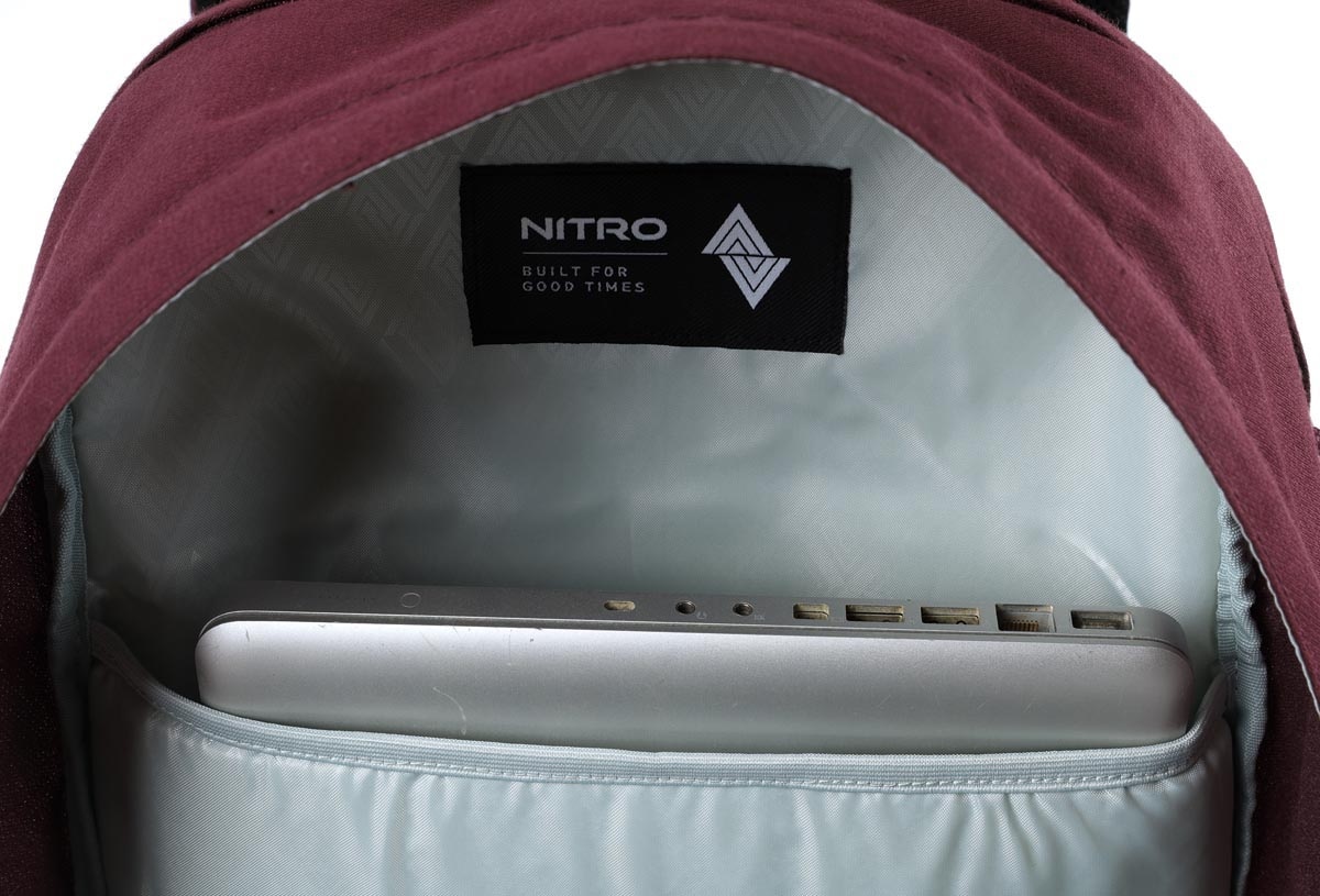 NITRO Freizeitrucksack »Urban plus«, Daypack, Streetpack im Retro-Look, Alltagsrucksack, Schulrucksack