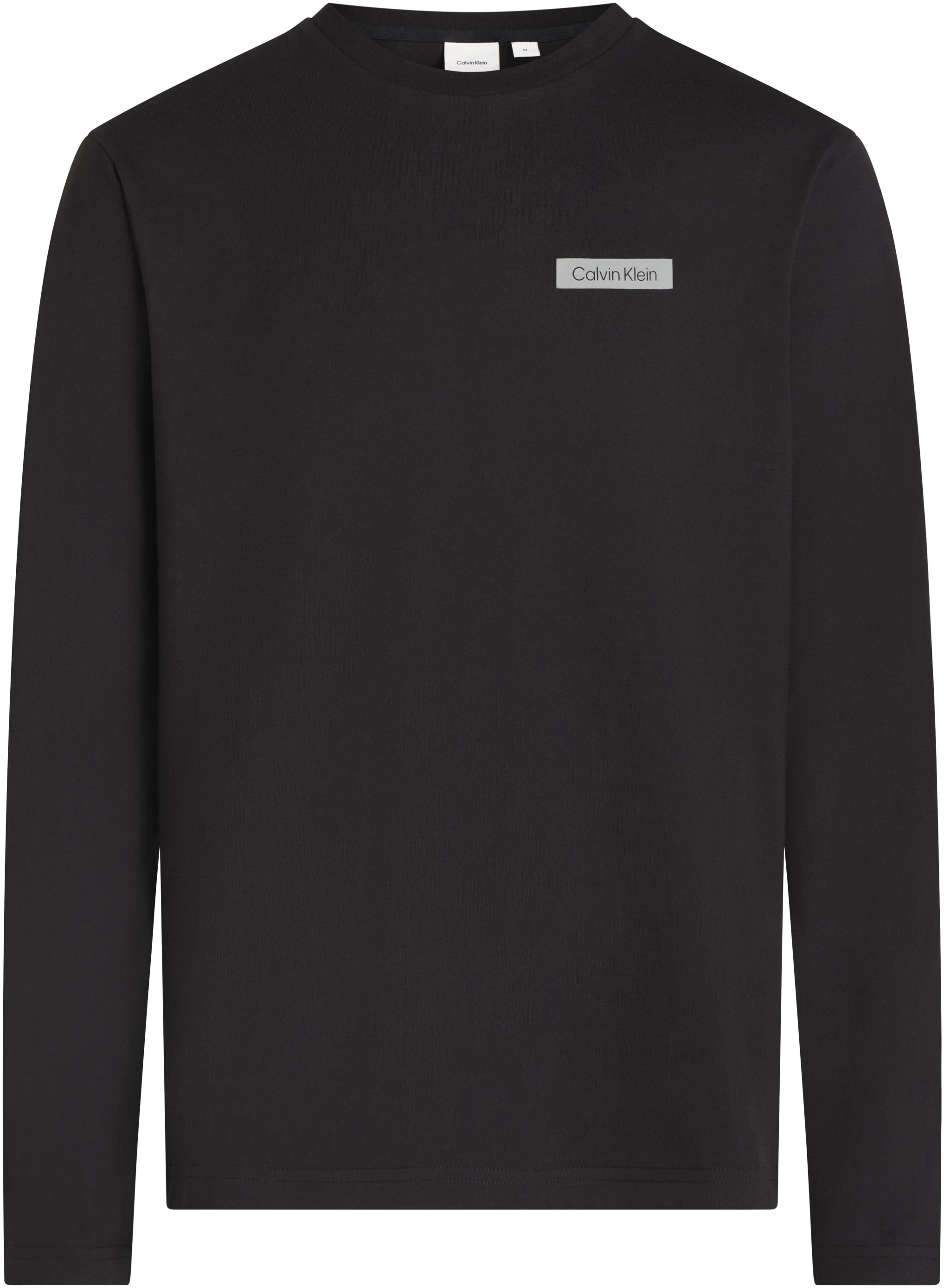 Calvin Klein Langarmshirt »STACKED COLOR BLOCK LS T-SHIRT«, mit Logoprint