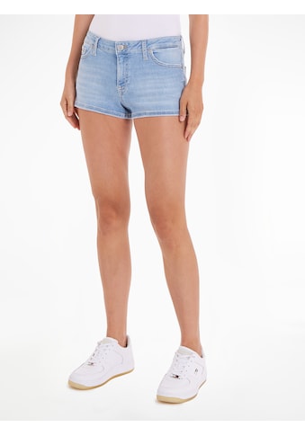 Shorts »NORA MD SHORT BH0219«, mit Tommy Jeans Logo-Badge & Flag