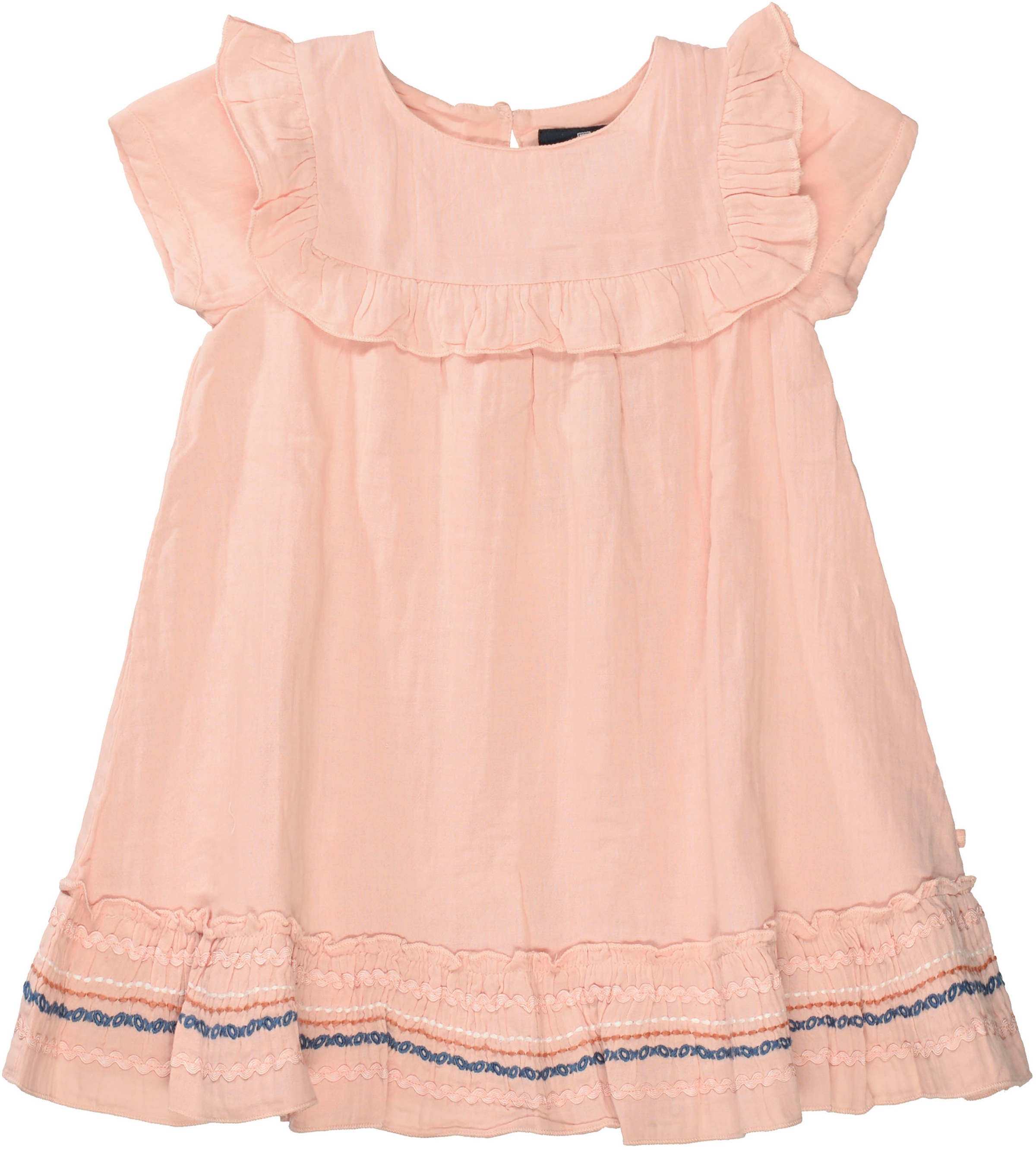 BASEFIELD Jerseykleid, mit niedlichem Rüschendetail