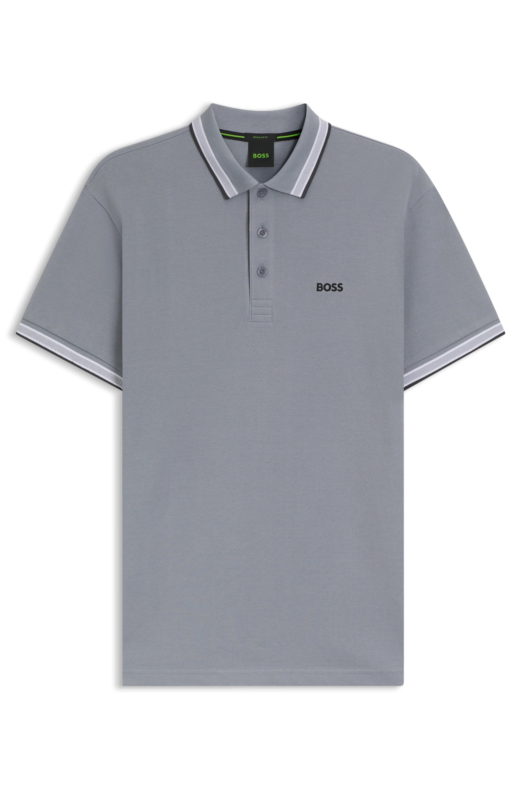 BOSS GREEN Poloshirt »Paddy«, mit kontrastfarbenen Streifen am Kragen