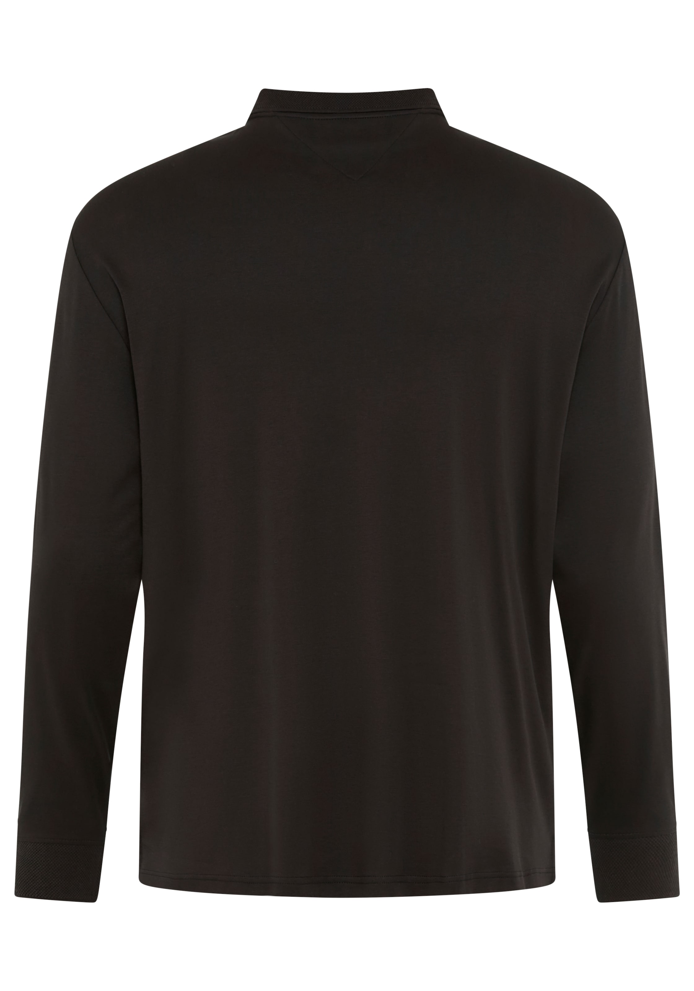 Tommy Hilfiger Big & Tall Langarm-Poloshirt »ZIP INTERLOCK POLO«, Große Größen