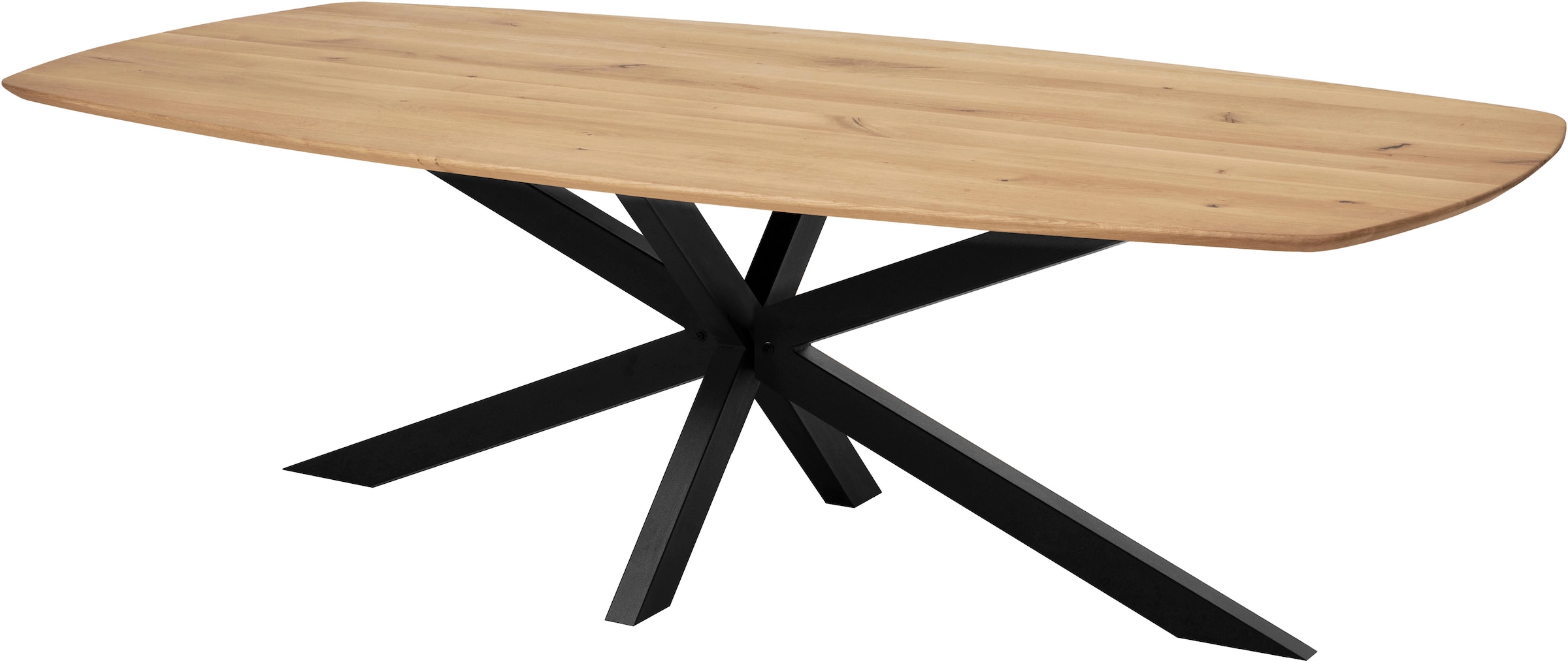 OMG Design Esstisch »Nottingham« 1 Stk. tlg. Eiche Massivholz, mit Spider-Gestell