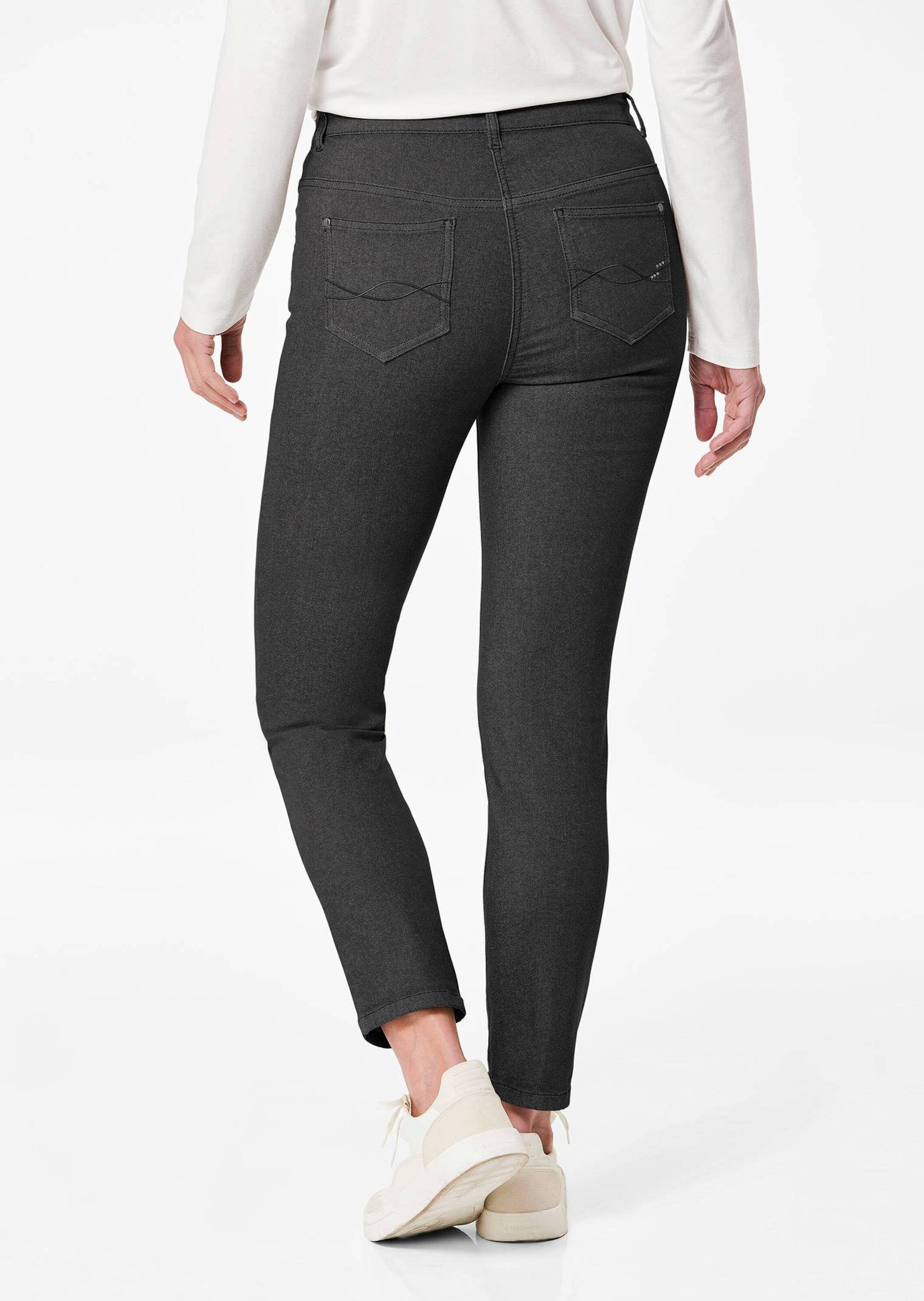 GOLDNER 7/8-Hose »Kurzgröße Schmale Stretchhose BELLA«