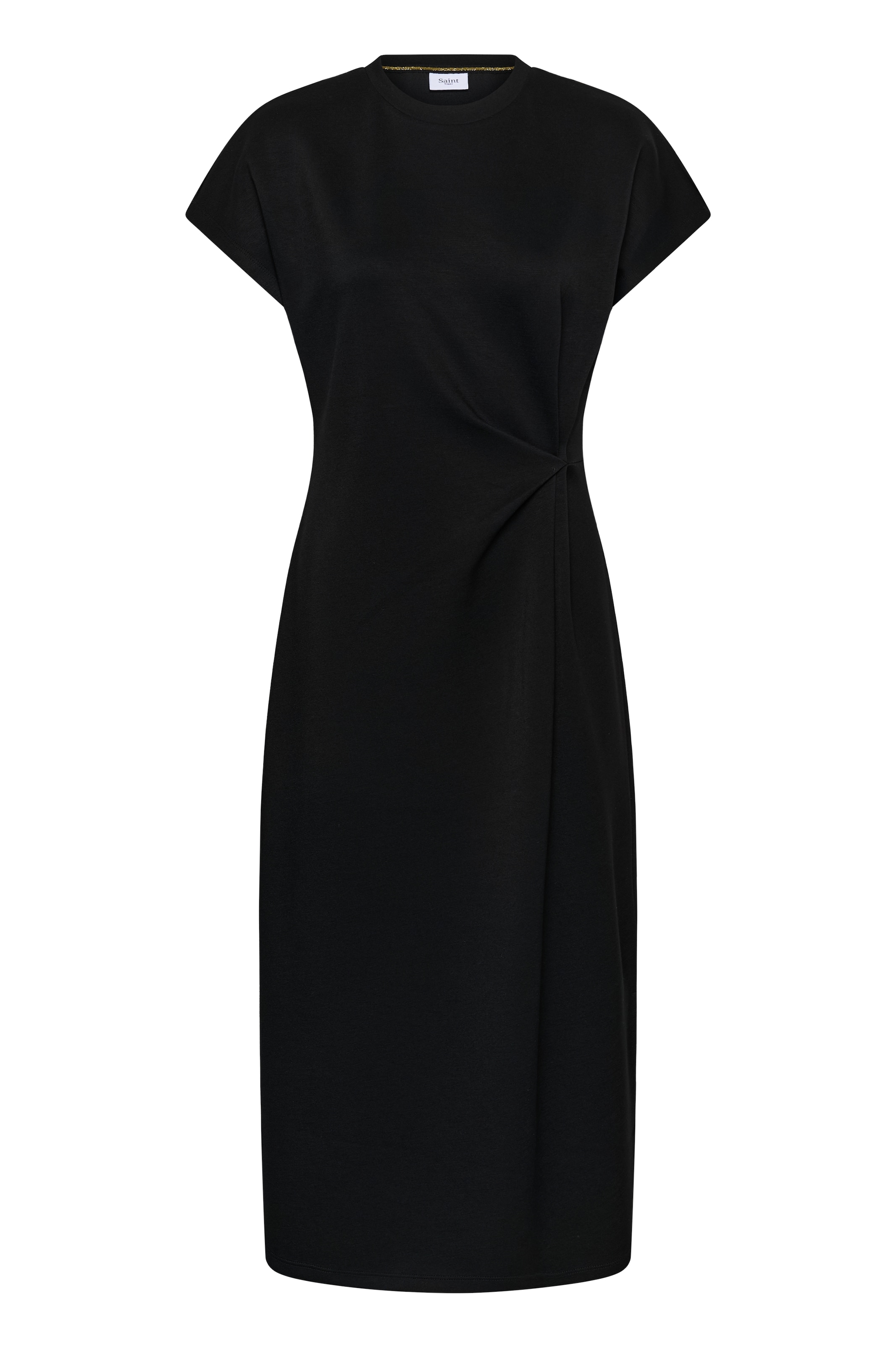 Saint Tropez Midikleid »TheoSZ Dress« Materialmix, Fitted