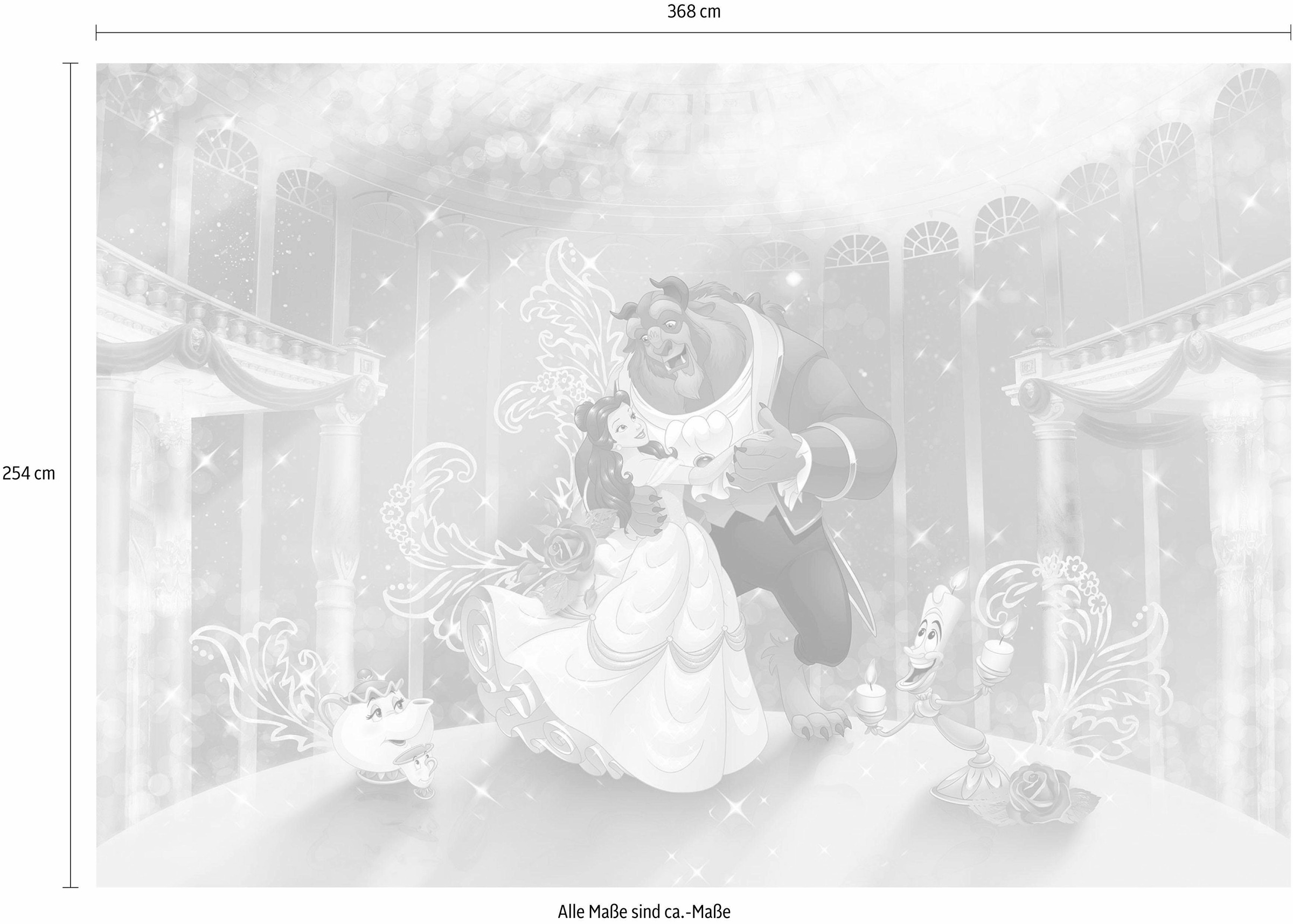 Komar Fototapete »Beauty and the Beast - Größe 368 x 254 cm« bedruckt glatt Kinderzimmer