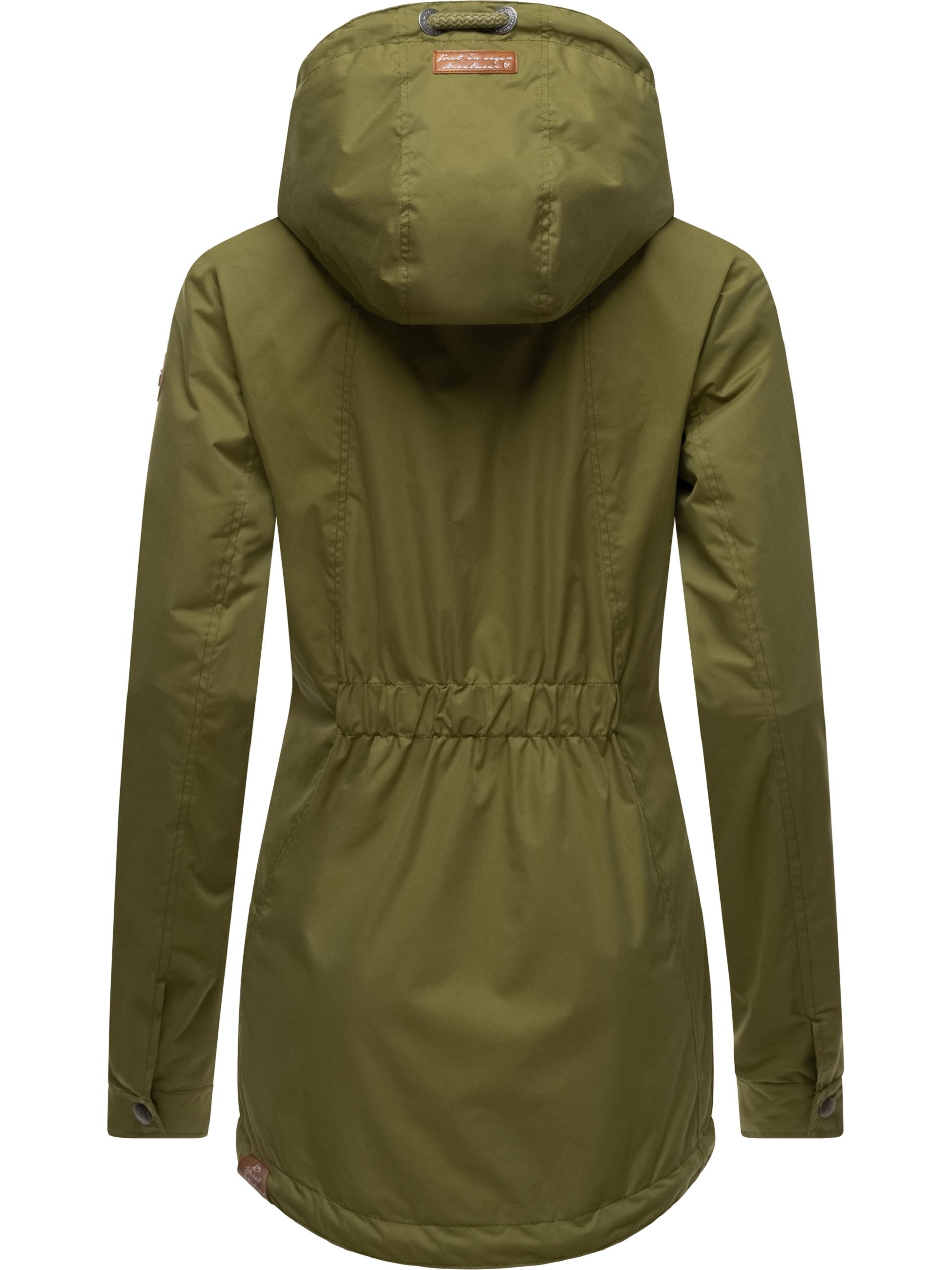 Ragwear Outdoorjacke »Übergangsjacke Zuzka«, mit Kapuze, stylische Übergangsjacke mit großer Kapuze