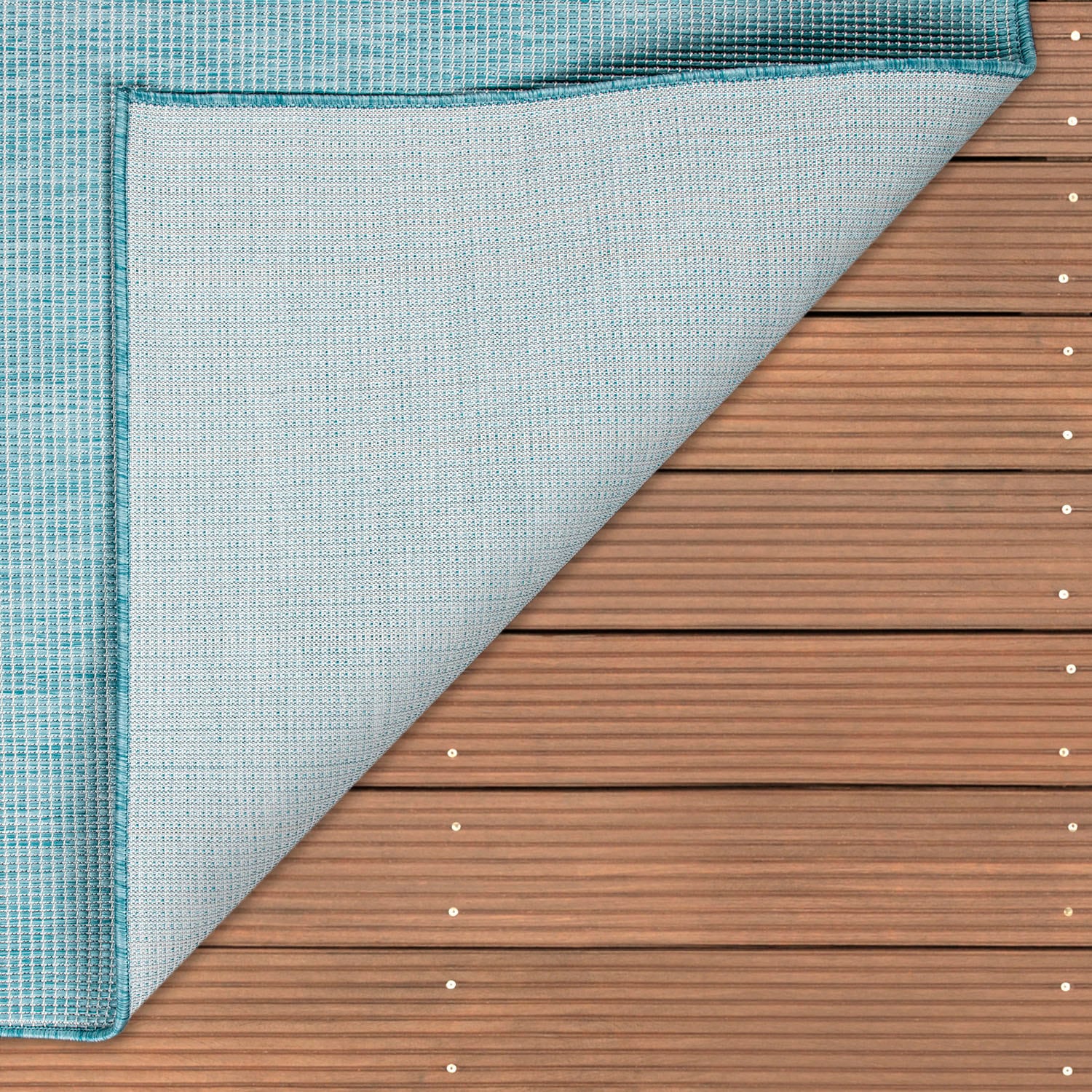Paco Home Teppich »Sonset«, rechteckig, 4 mm Höhe, Flachgewebe, meliert, In- und Outdoor geeignet, Wohnzimmer