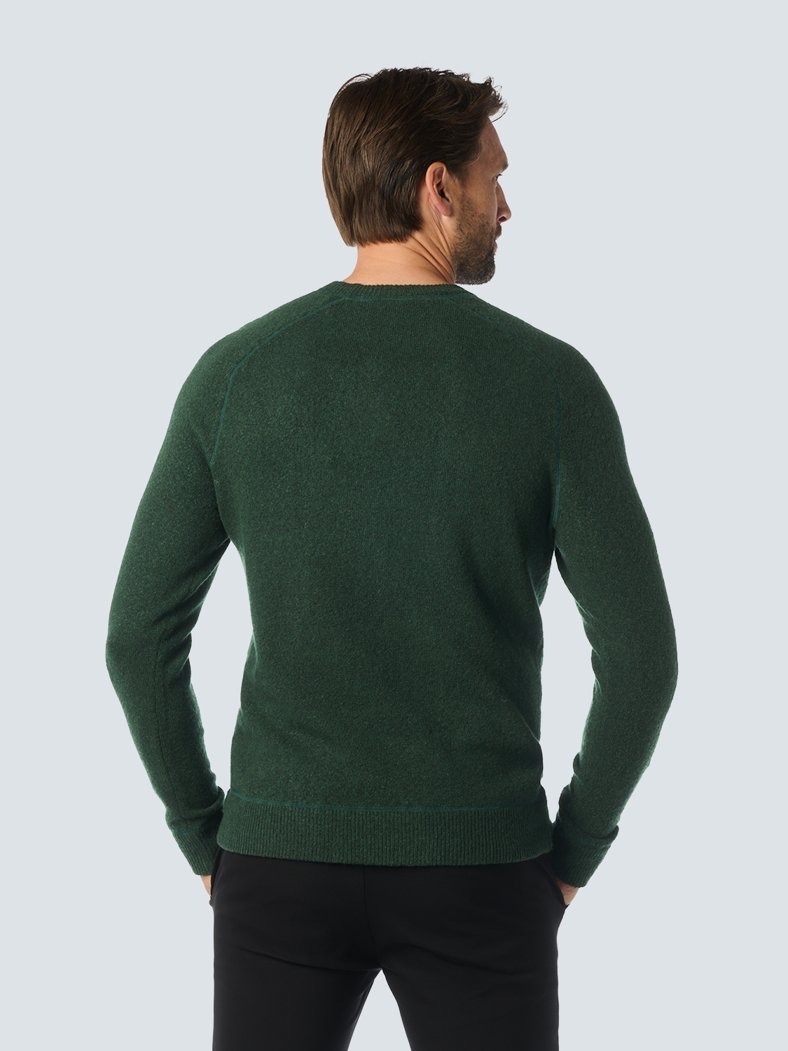 NO EXCESS Strickpullover, in melierter Optik