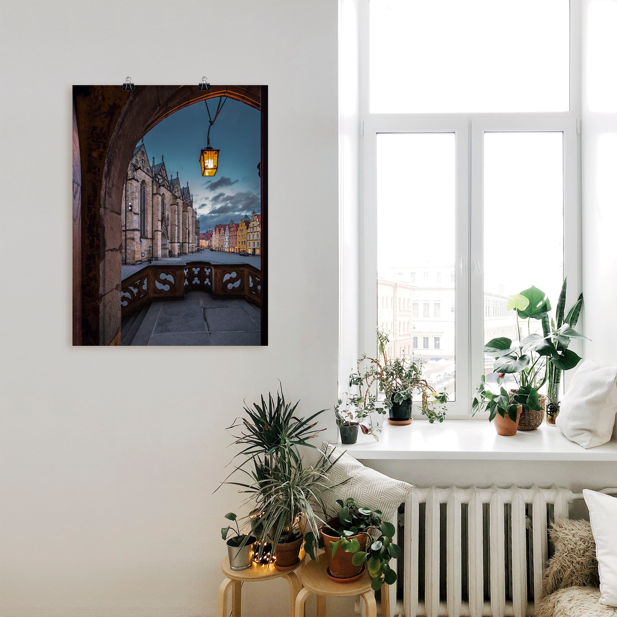 Artland Wandbild »Osnabrück Marktplatz«, Deutschland, (1 St.), als Alubild, Outdoorbild, Poster in verschied. Größen