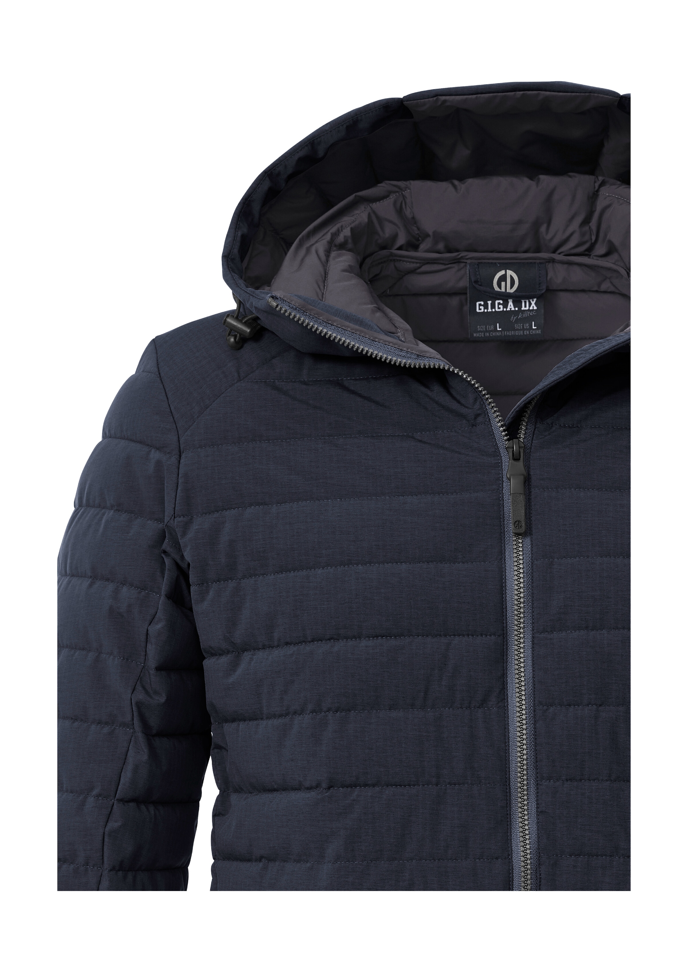 G.I.G.A. DX by killtec Steppjacke »GS 86 MN QLTD JCKT« Schmale, wasserabweisende Herren Steppjacke mit abnehmbarer Kapuze