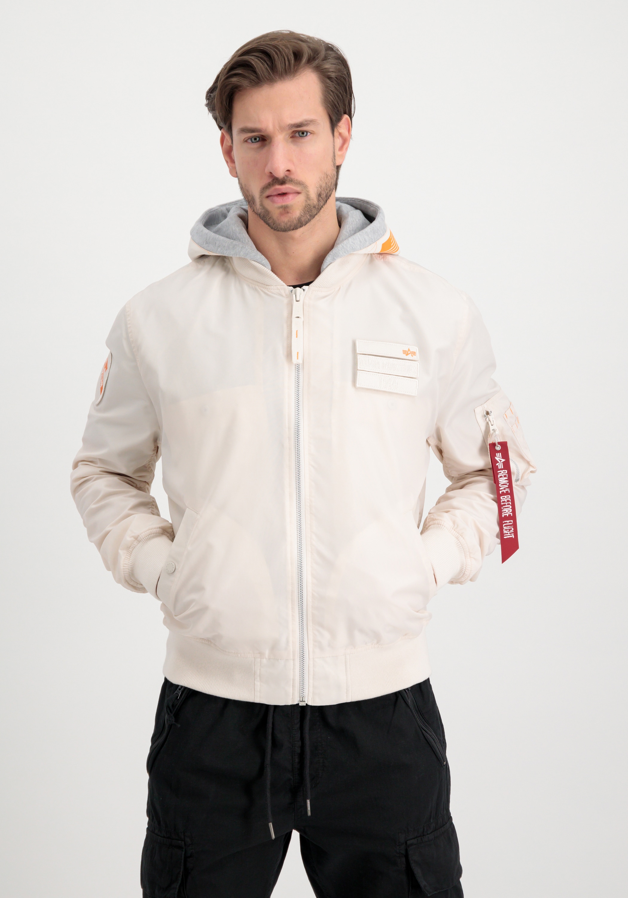 Alpha Industries Bomberjacke »Alpha Industries Men - Bomber Jackets MA-1 TT Hood Custom«