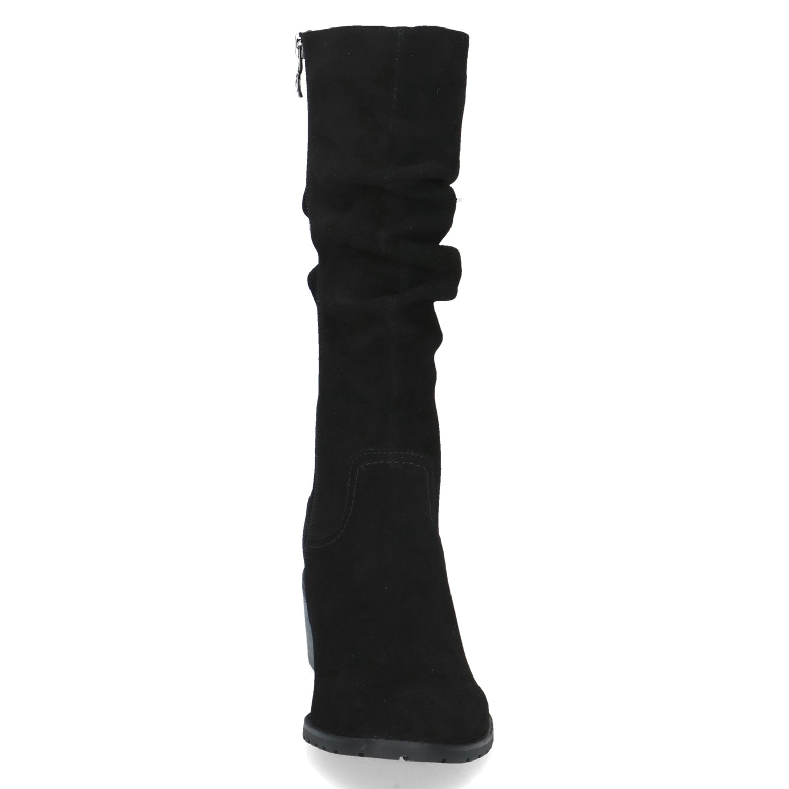 Caprice Stiefel  Blockabsatz, Langschaftstiefel mit slouchy Falten am Schaft