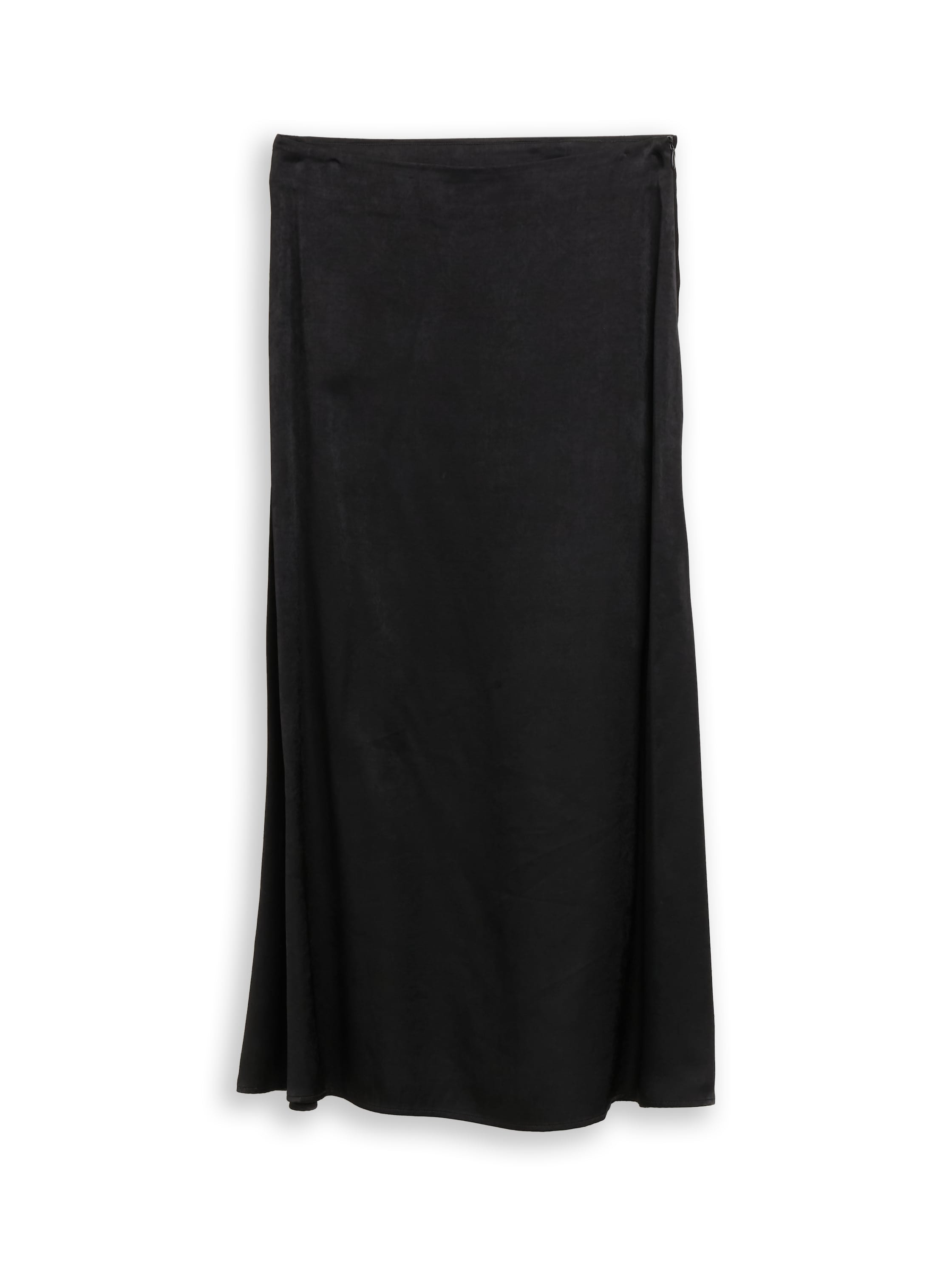 TOM TAILOR Satinrock »High waist maxi« mit verdecktem Reißverschluss
