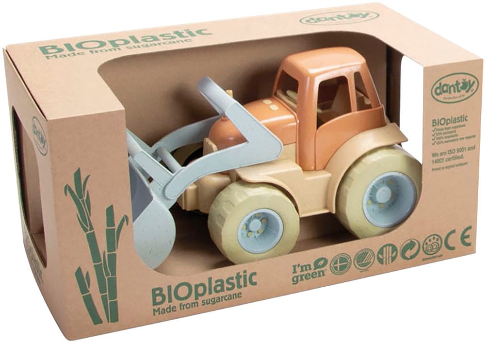 dantoy Spielzeug-Traktor »Bio Traktor mit Lader« Made in Europe