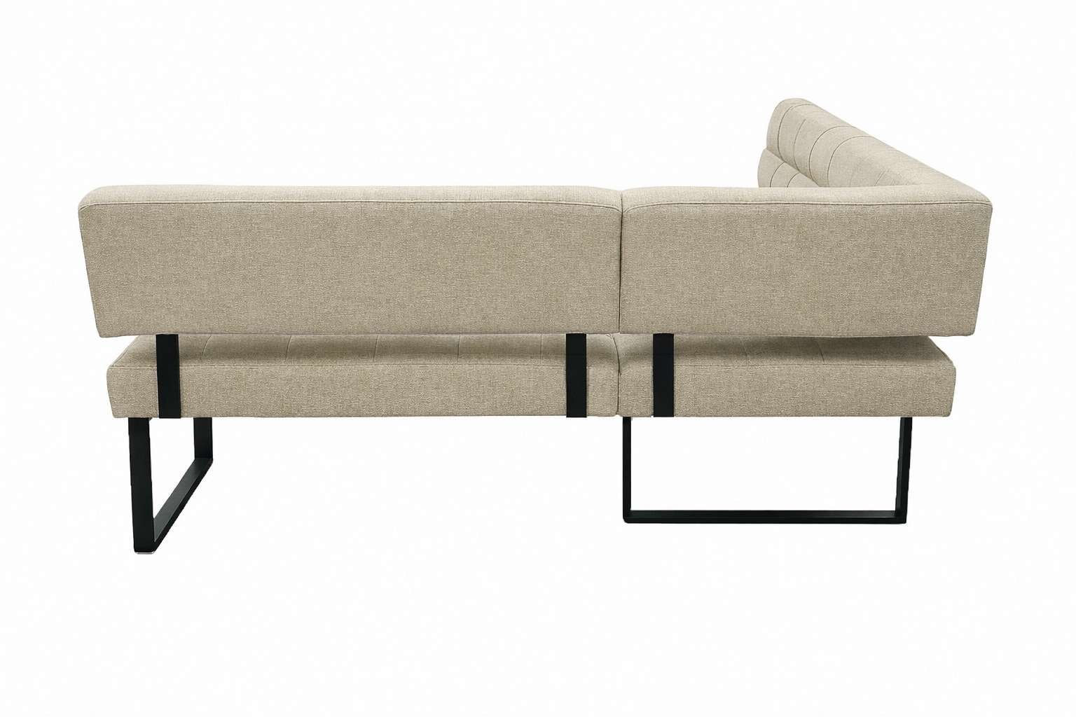 Home affaire Eckbankgruppe »Mia Essecke, Sitzgruppe, Eckbankgruppe, Küchenbankgruppe« Set, 4er, 4 tlg. Eckbank mit Wellenfederung; Tisch in Eiche massiv