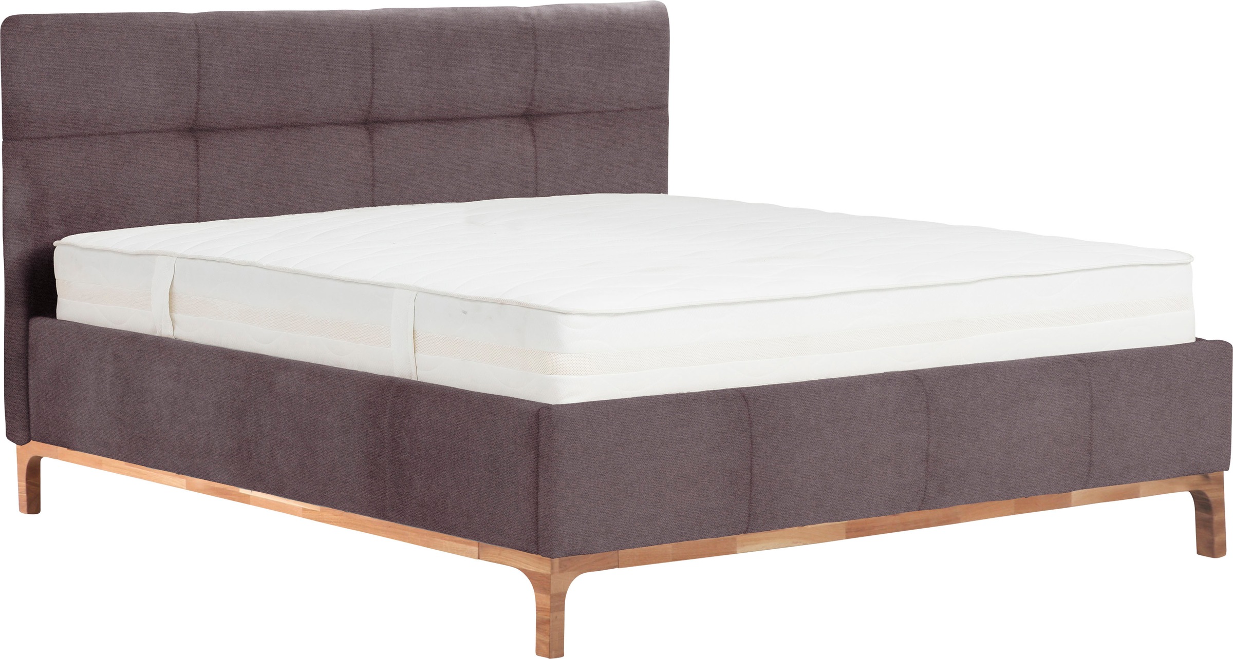 Home affaire Polsterbett »Noan« Bettkasten, Lattenrahmen mit Gasdruckfedern, auch mit 7-Zonen-Matratze