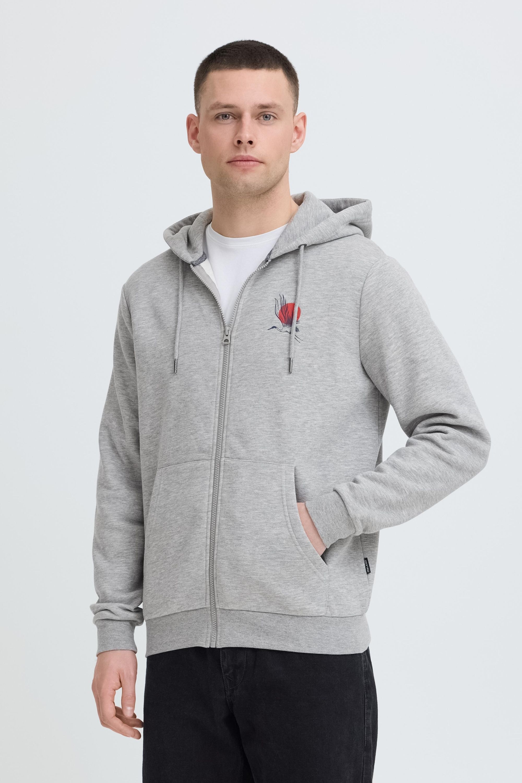 Blend Kapuzensweatjacke »Kapuzensweatjacke BHJapa Backprint«