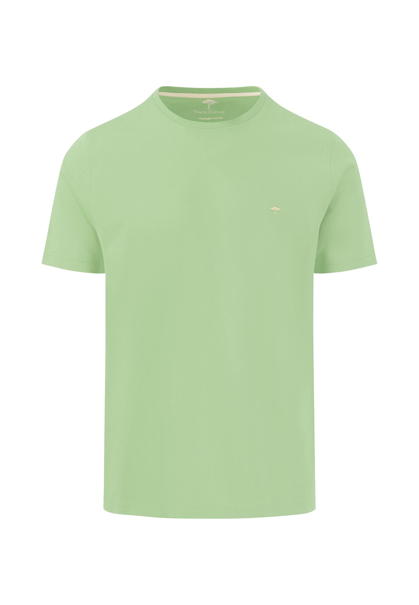 tlg.), shoppen Basic »FYNCH-HATTON T-Shirt unifarben (1 OTTO T-Shirt«, online bei FYNCH-HATTON
