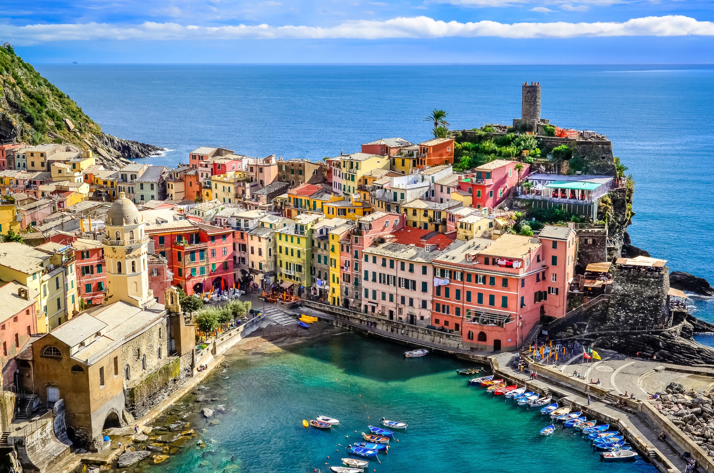 Fototapete »Colorful Village Vernazza, Cinque Terre«