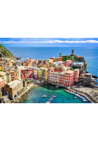 Fototapete »Colorful Village Vernazza, Cinque Terre«