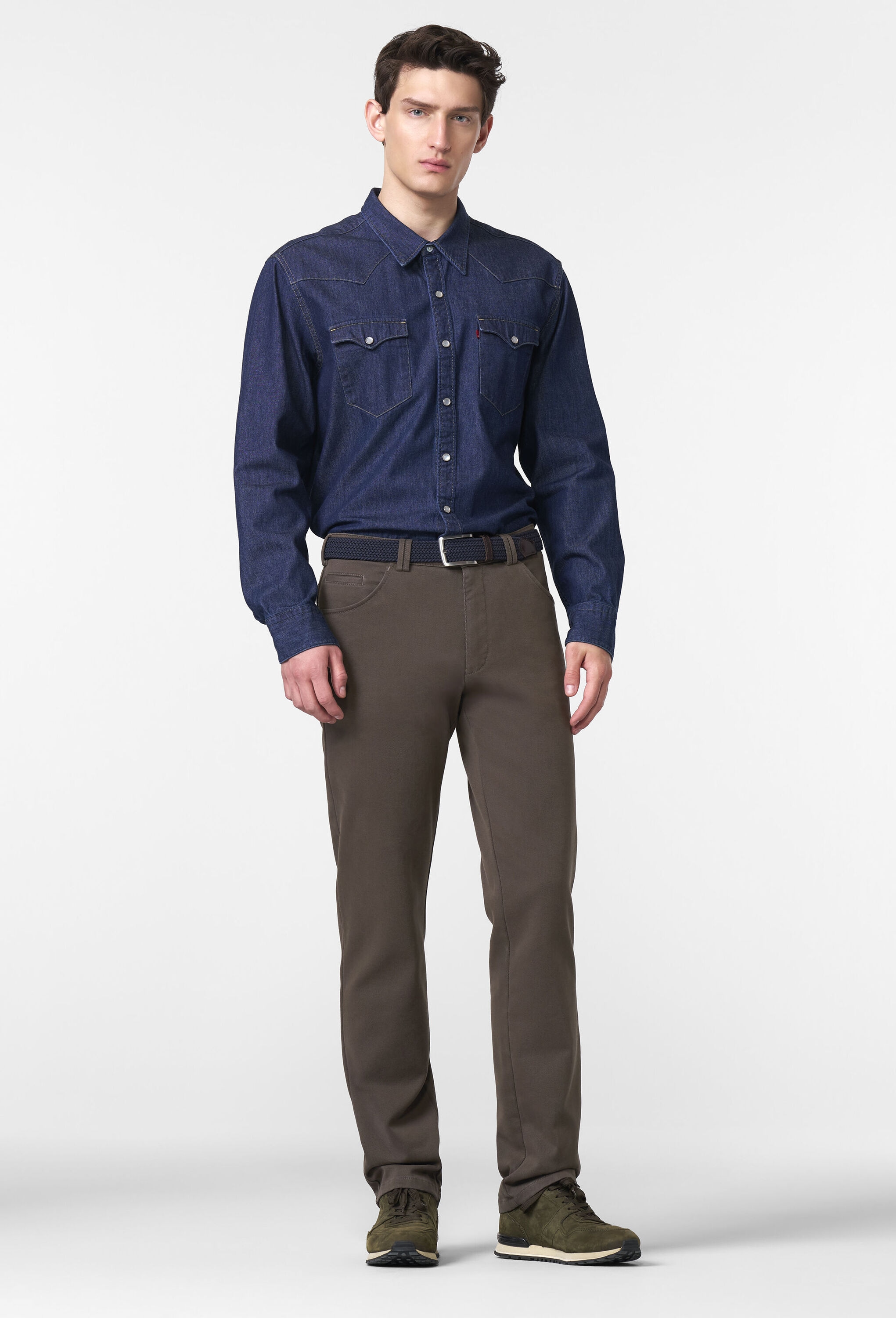MEYER Chinohose »DUBLIN«  aus warmem Winter-Twill