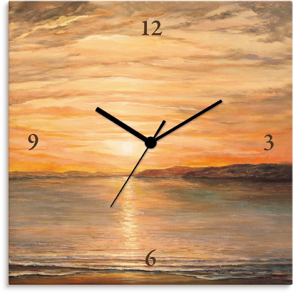 Artland Wanduhr »Abendsonne«