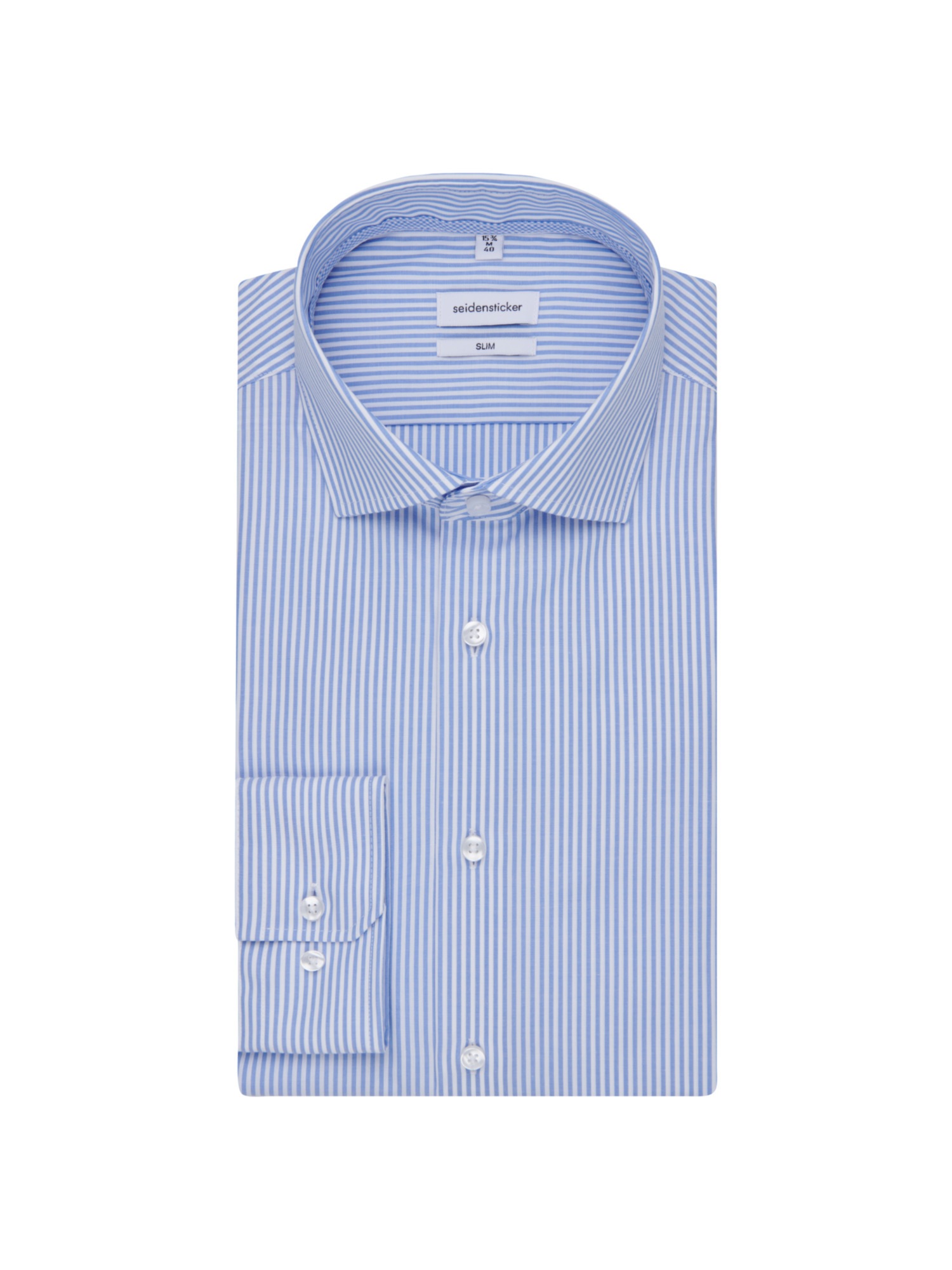 seidensticker Businesshemd »Slim« Slim 1/1 Kentkragen Streifen