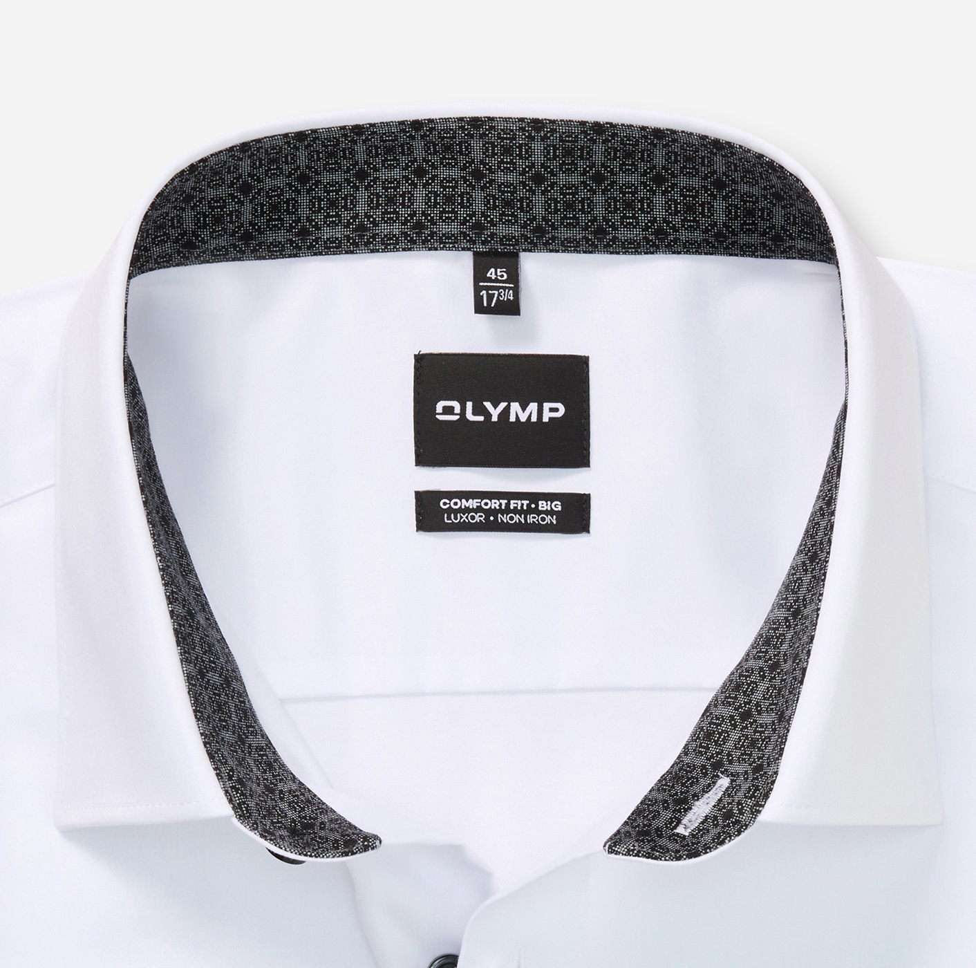 OLYMP Langarmhemd »Big & Tall«, Neue COMFORT FIT BIG Kollektion, New-Kentkragen, Businesshemd