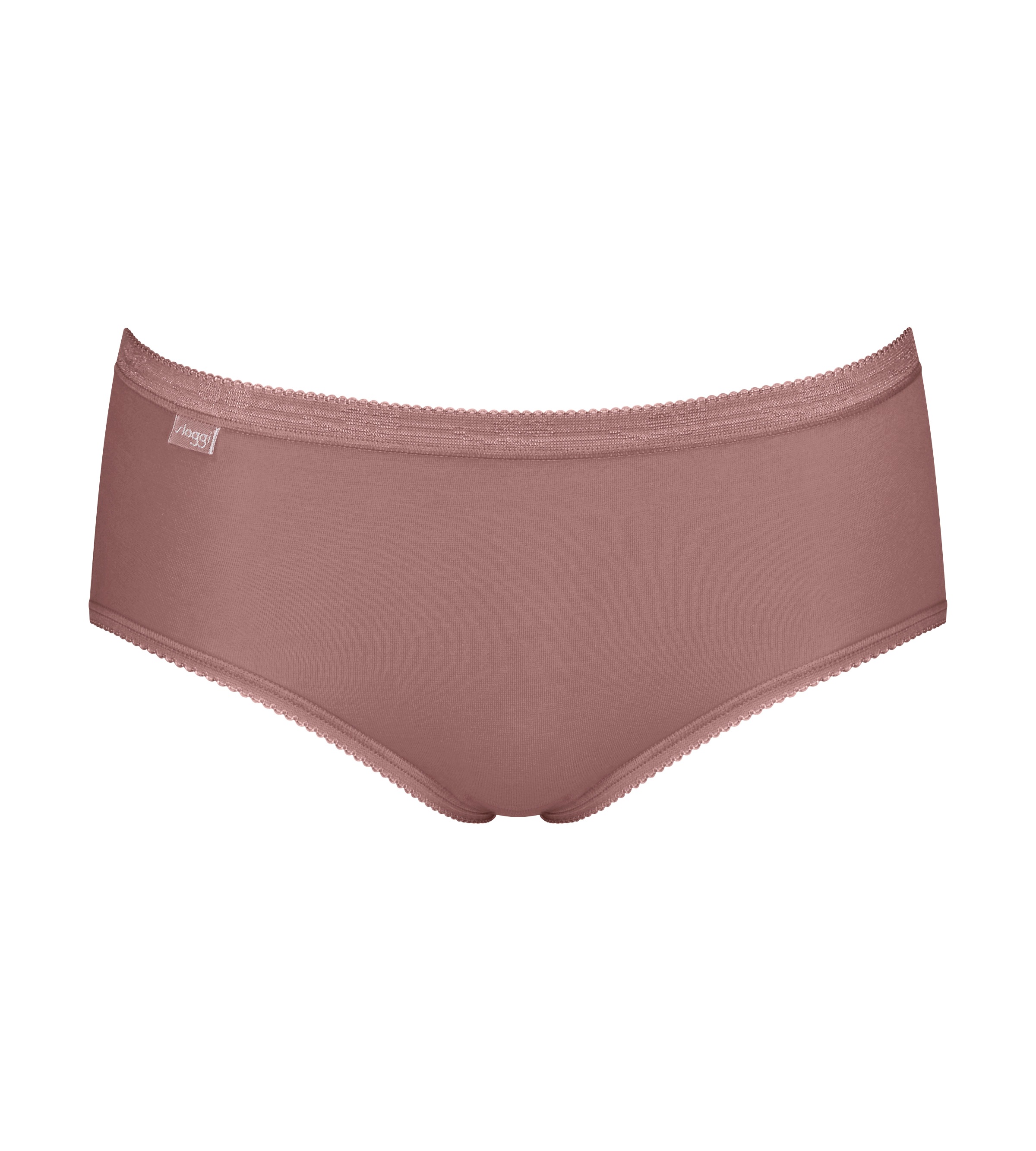 sloggi Midislip »Basic+«, (4er Pack), Baumwollmix, elastisch, weiche Nähte, bequem, feminin