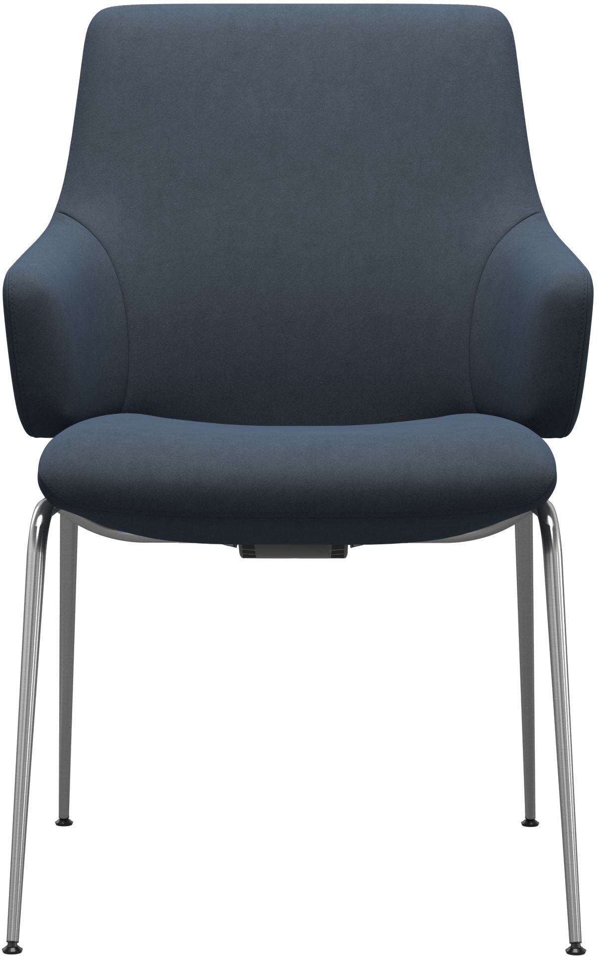 Stressless® Polsterstuhl »Laurel« () Low Back mit Armlehne, Größe L, mit Beinen aus Stahl in Chrom matt