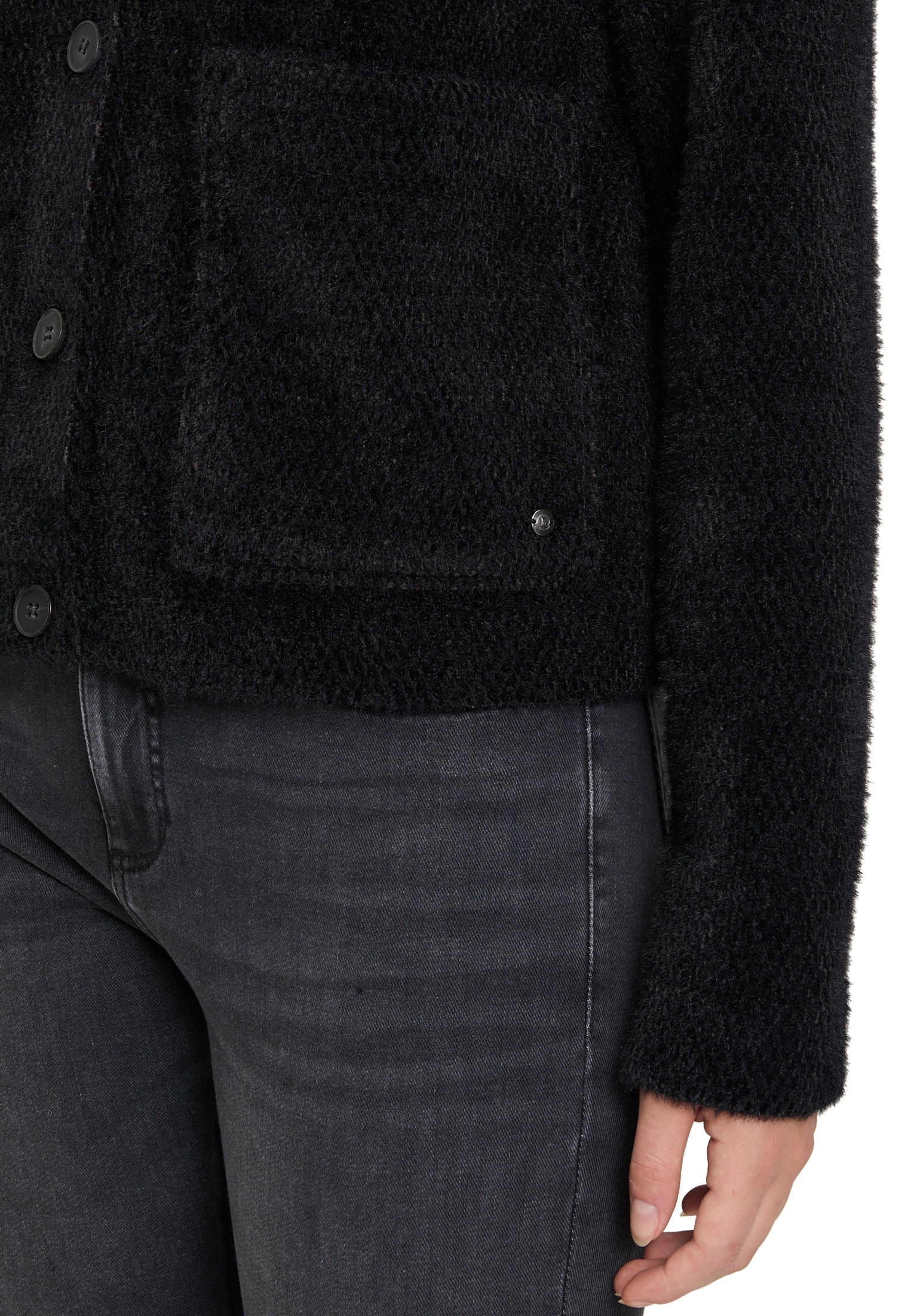 Betty&Co Outdoorjacke »Casual-Jacke mit Kragen«