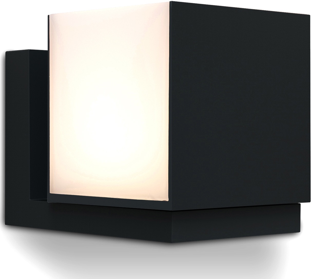 LUTEC LED Außen-Wandleuchte »CUBA«, Leuchtmittel LED-Modul | LED fest integriert