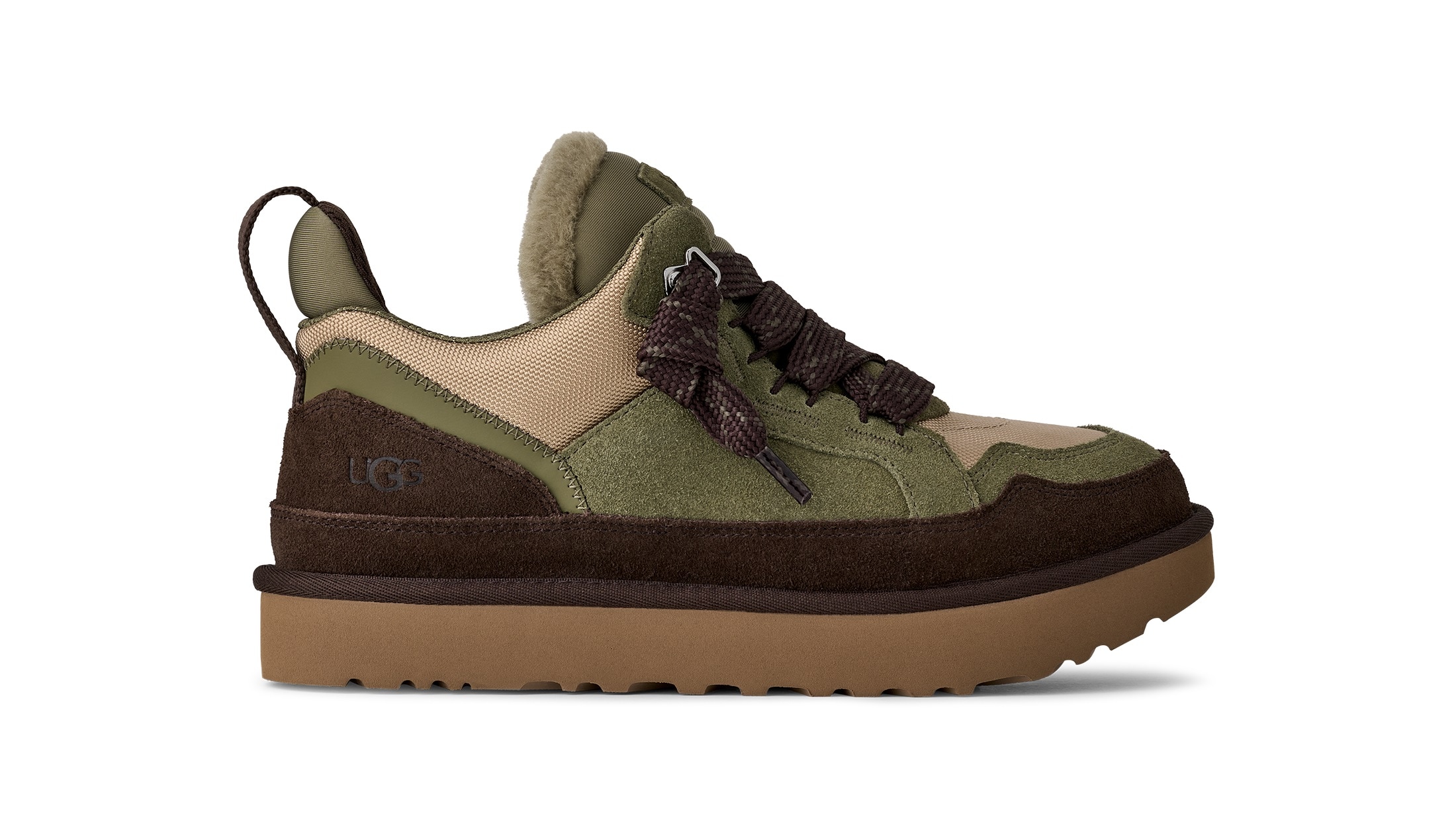 UGG Plateausneaker »LOWMEL«  Halbschuh, Schnürschuh mit gepolstertem Schaftrand