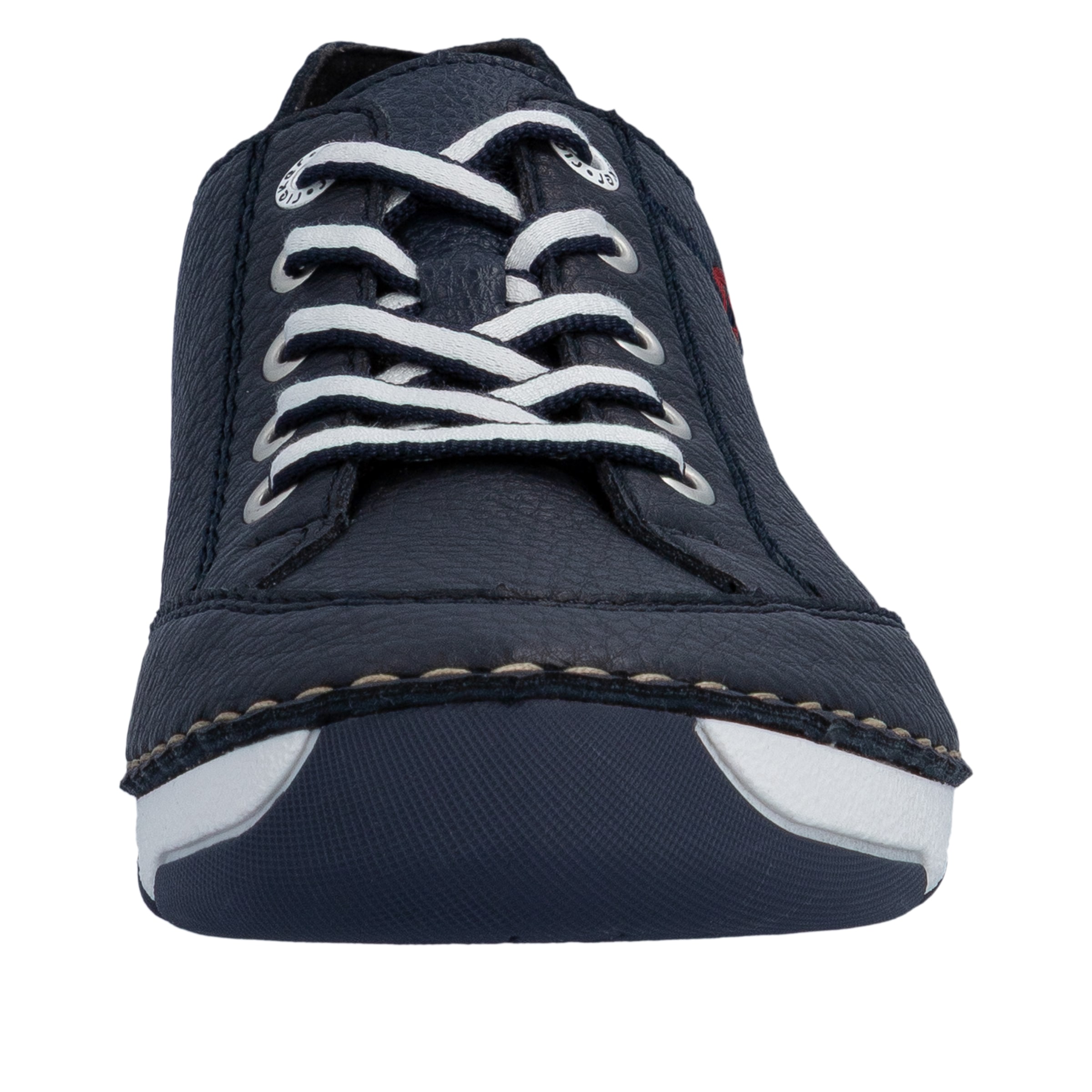 Rieker Sneaker  Halbschuh, Freizeitschuh, Schnürschuh mit Rahmennaht