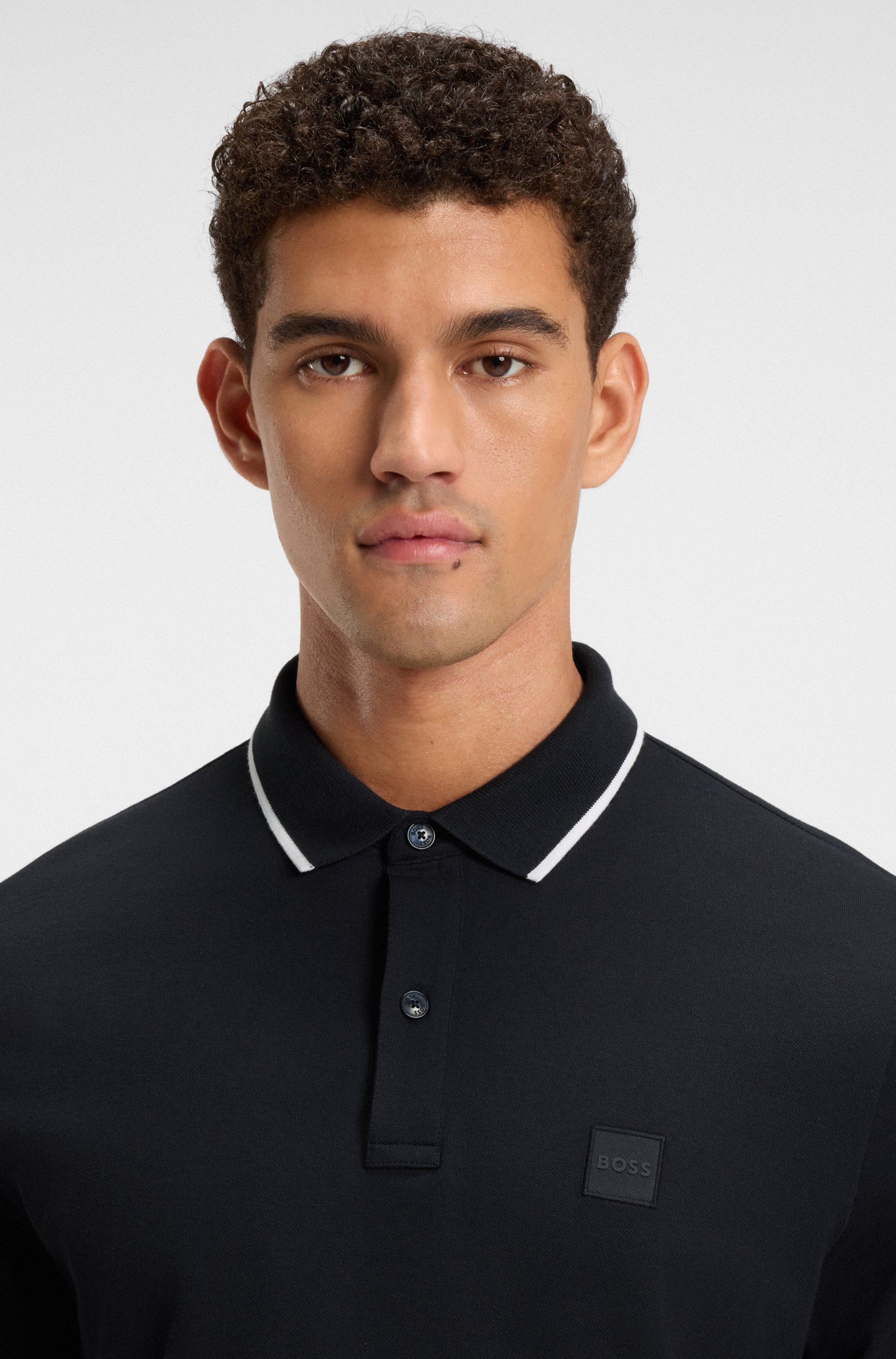 BOSS ORANGE Poloshirt »Passertip«, mit BOSS Logo-Badge