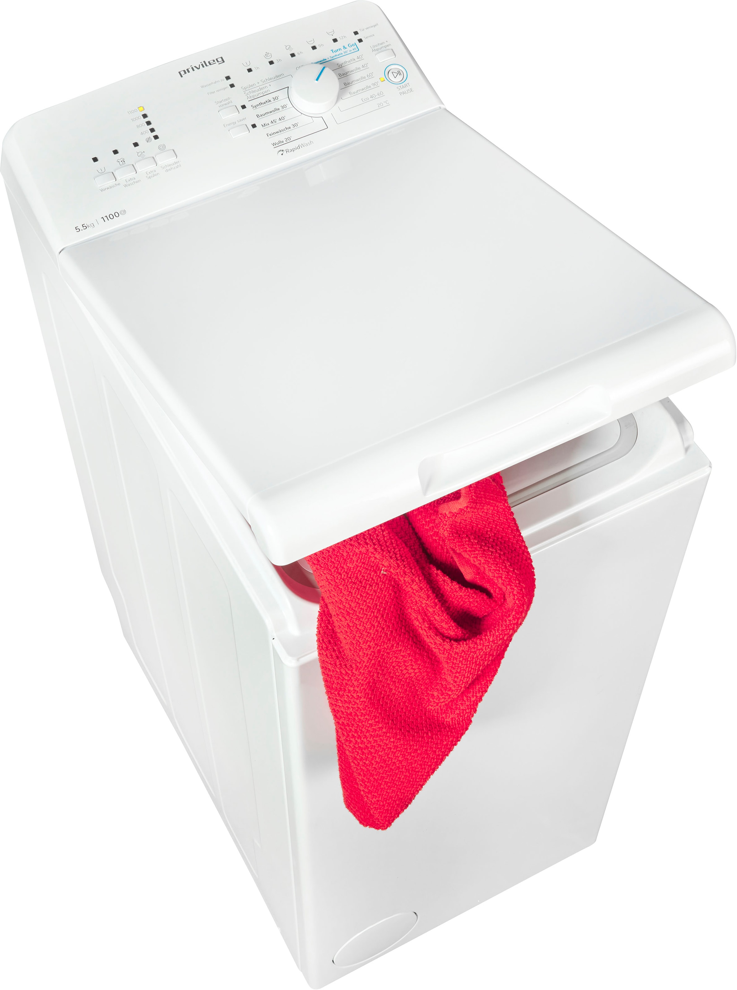 Privileg Waschmaschine Toplader »PWT LD55 kg, DE, Shop U/ 1100 jetzt 5,5 im PWT DE«, LD55 min OTTO Online