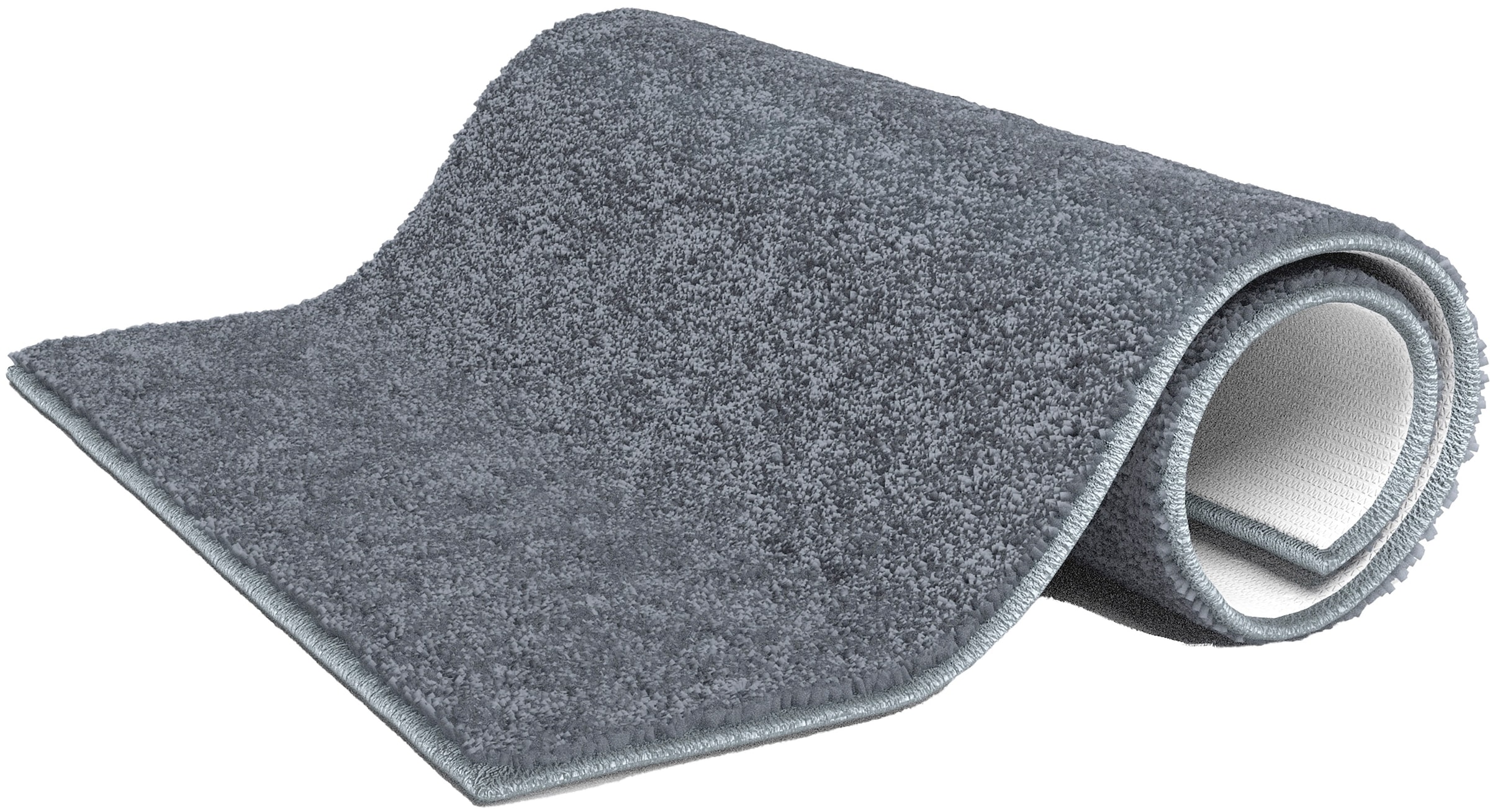 Bruno Banani Badematte »Danny«, rutschhemmend beschichtet, schnell trocknend, Made in Europe, einfarbiger Badteppich