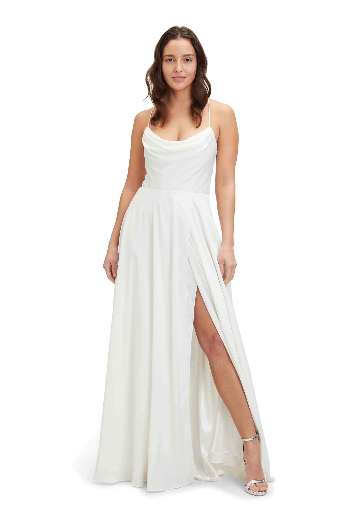 Vera Mont Abendkleid »Abendkleid mit Wasserfallausschnitt«