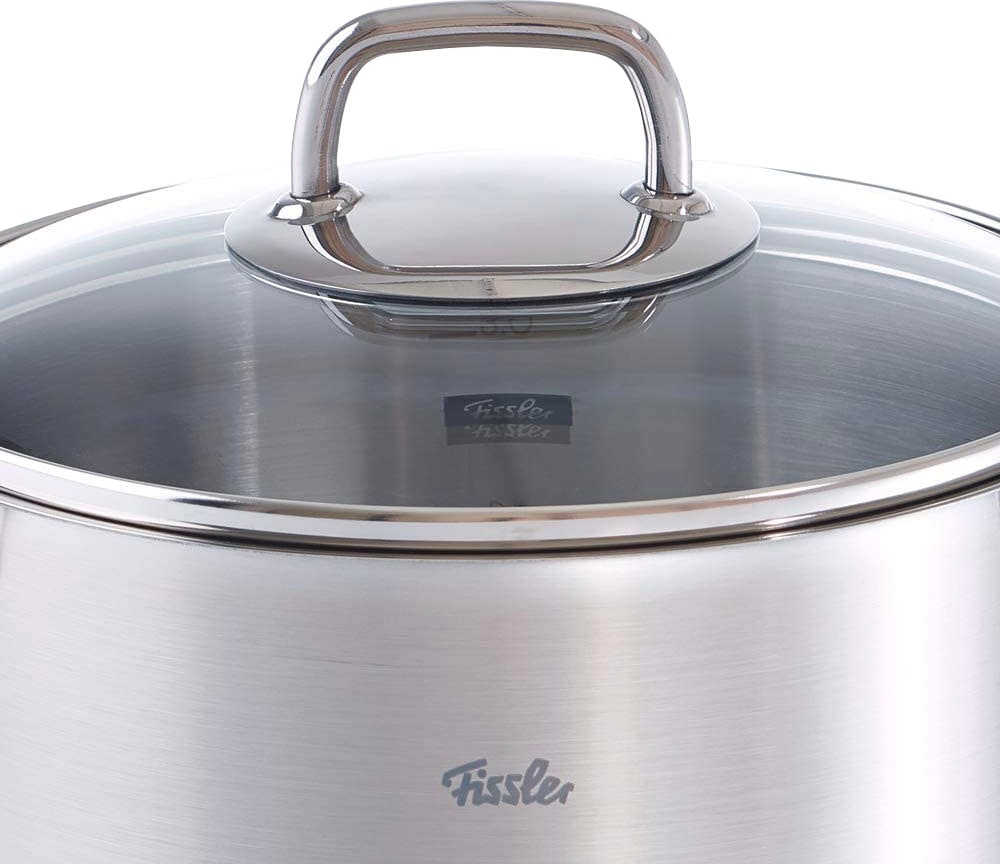 Fissler Topf-Set »Viseo Topf-Set« Set, 1x Bratentopf 20 cm, je 1x Kochtopf 16/20/24 cm, 8 Stk. tlg. Edelstahl 18/10